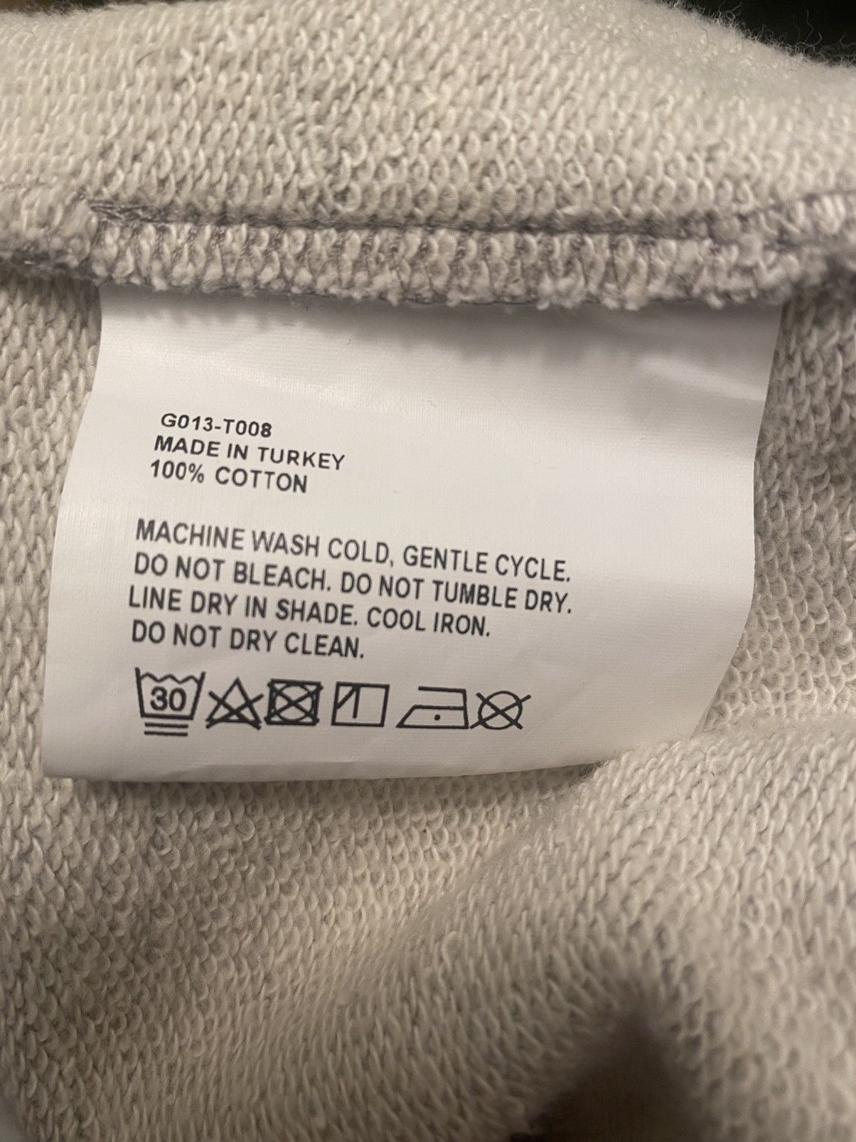 Gosha rubchinskiy asymmetric flag print hoodie hot sale