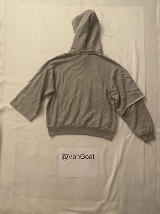 Gosha asymmetric outlet hoodie