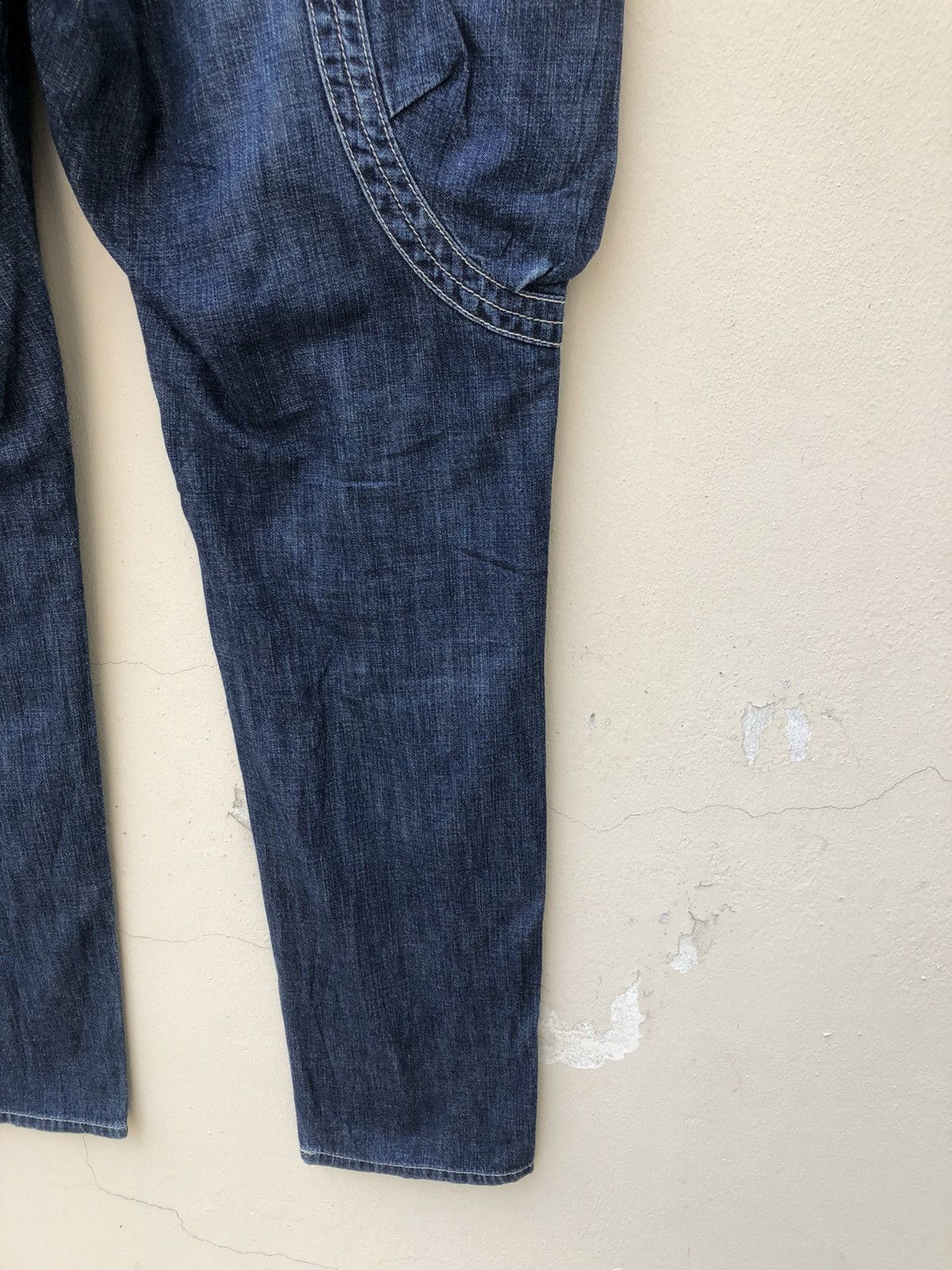 Issey Miyake × Tsumori Chisato Vintage Tsumori Chisato Tactical Cargo Light Denim Jeans Size US 30 / EU 46 - 18 Thumbnail