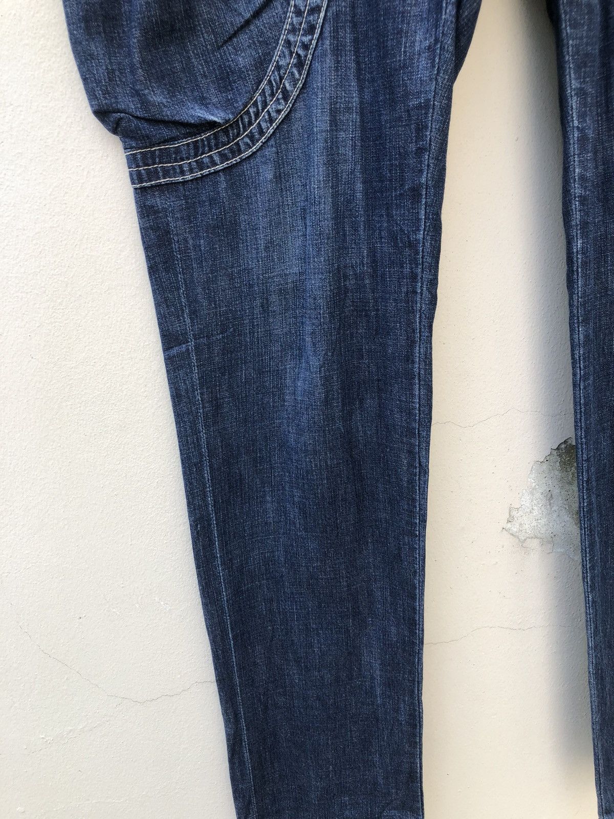 Issey Miyake × Tsumori Chisato Vintage Tsumori Chisato Tactical Cargo Light Denim Jeans Size US 30 / EU 46 - 8 Thumbnail
