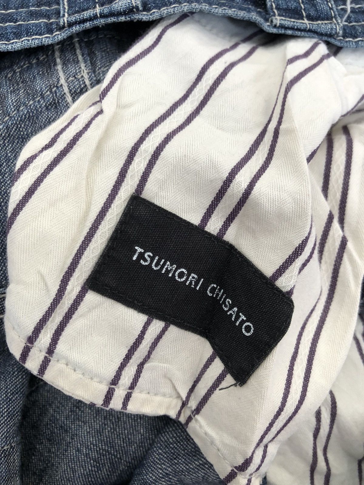 Issey Miyake × Tsumori Chisato Vintage Tsumori Chisato Tactical Cargo Light Denim Jeans Size US 30 / EU 46 - 21 Thumbnail