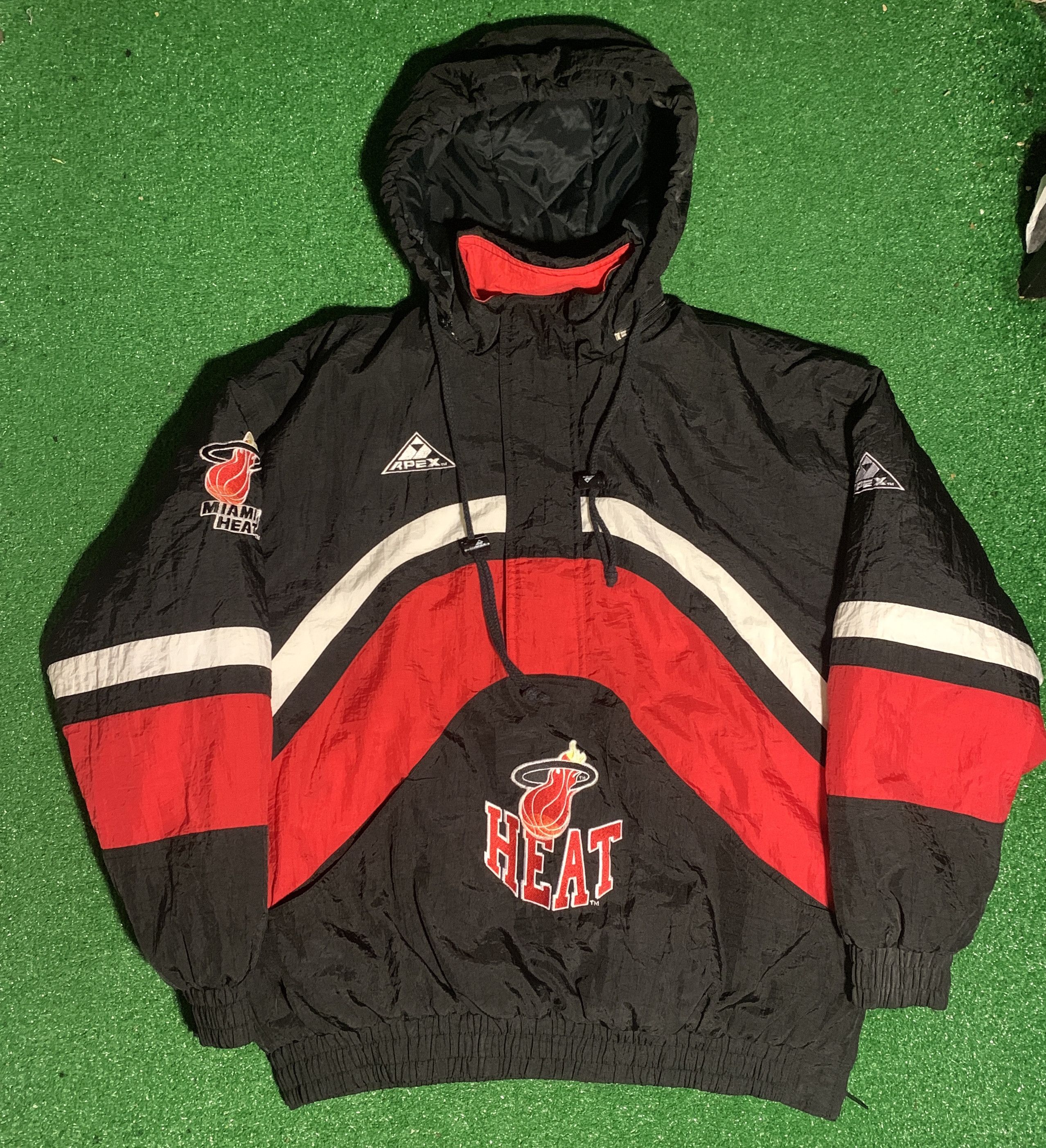Vintage 90s Apex Miami Heat NBA Jacket!