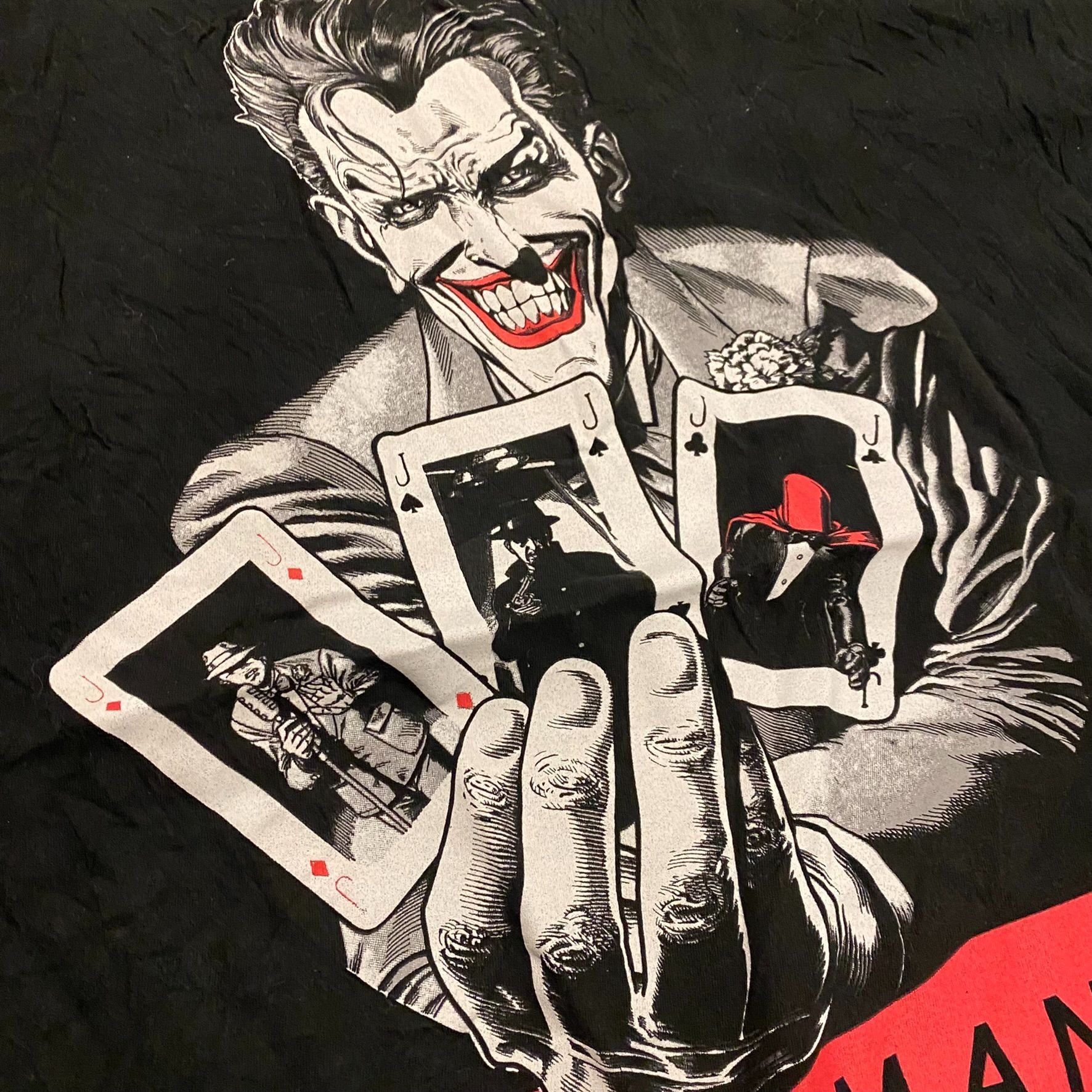 DC Comics Batman Joker Cards T-Shirt Size US XL / EU 56 / 4 - 2 Thumbnail