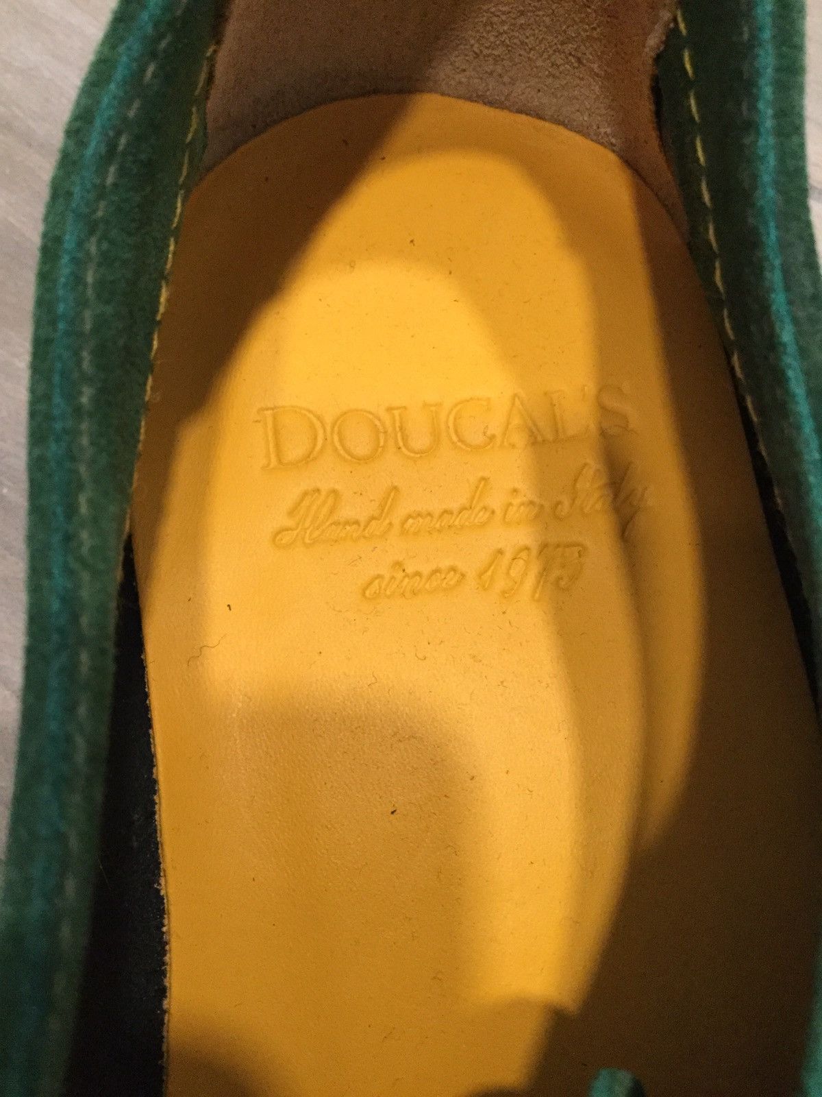 Doucal's NWOT Doucals Montegranaro Mens Green Suede Leather Shoes NEW Size US 10 / EU 43 - 6 Thumbnail