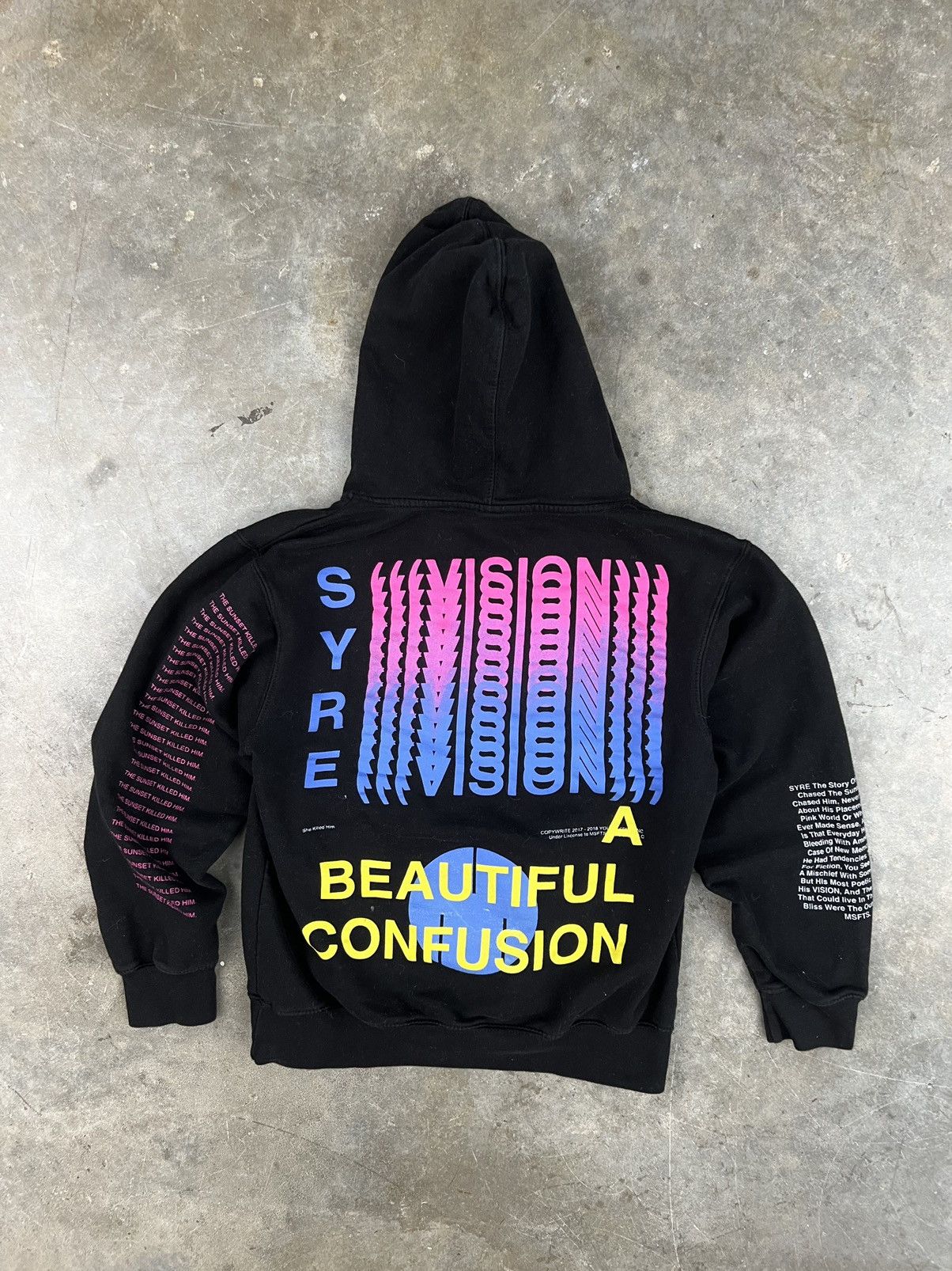 Msftsrep Msftsrep SYRE A Beautiful Conclusion Black Logo Hoodie Small Size US S / EU 44-46 / 1 - 3 Thumbnail