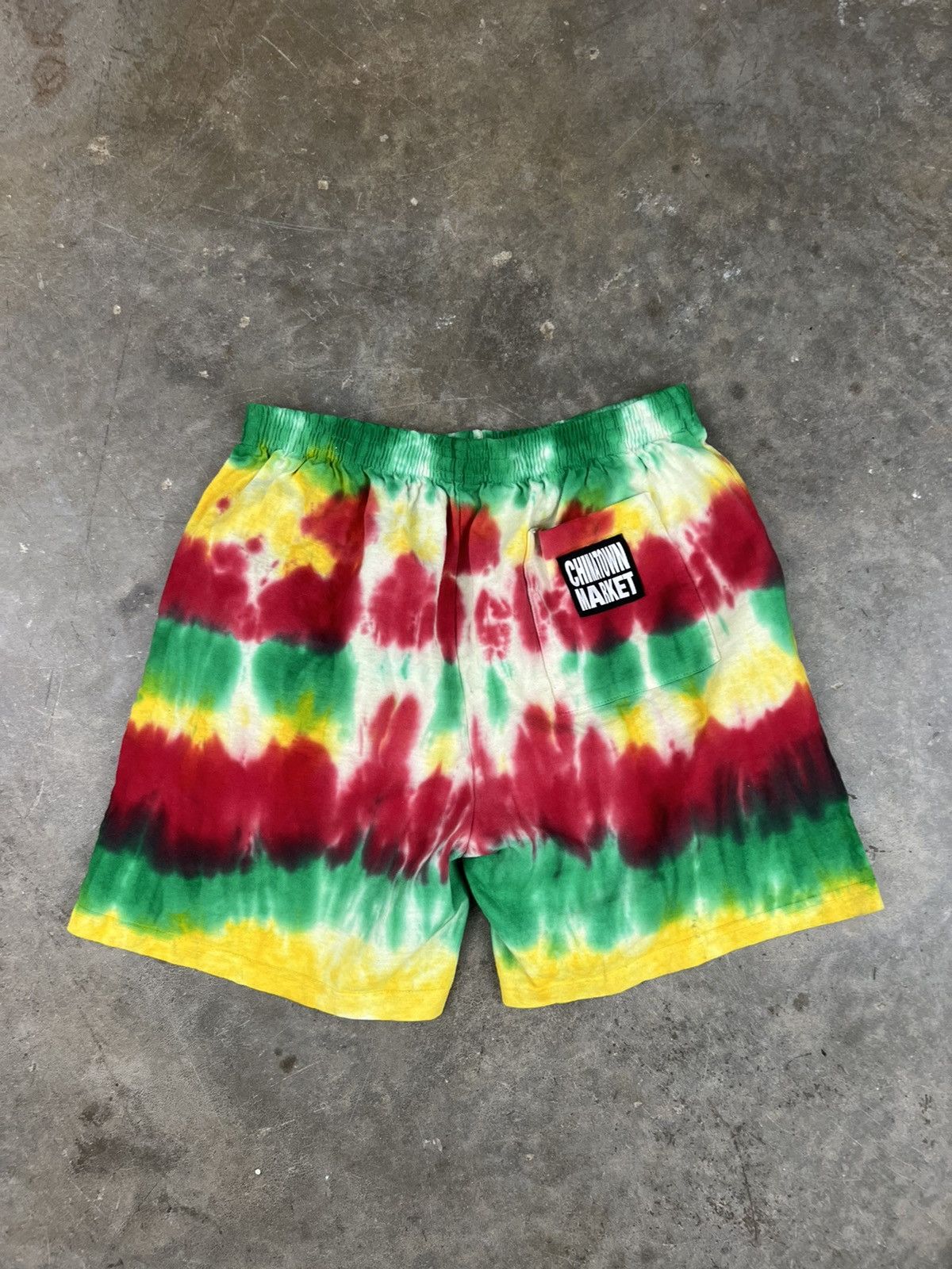 Market Chinatown Market Global Basketball League Tie Dye Shorts 🧊 Size US 34 / EU 50 - 4 Thumbnail