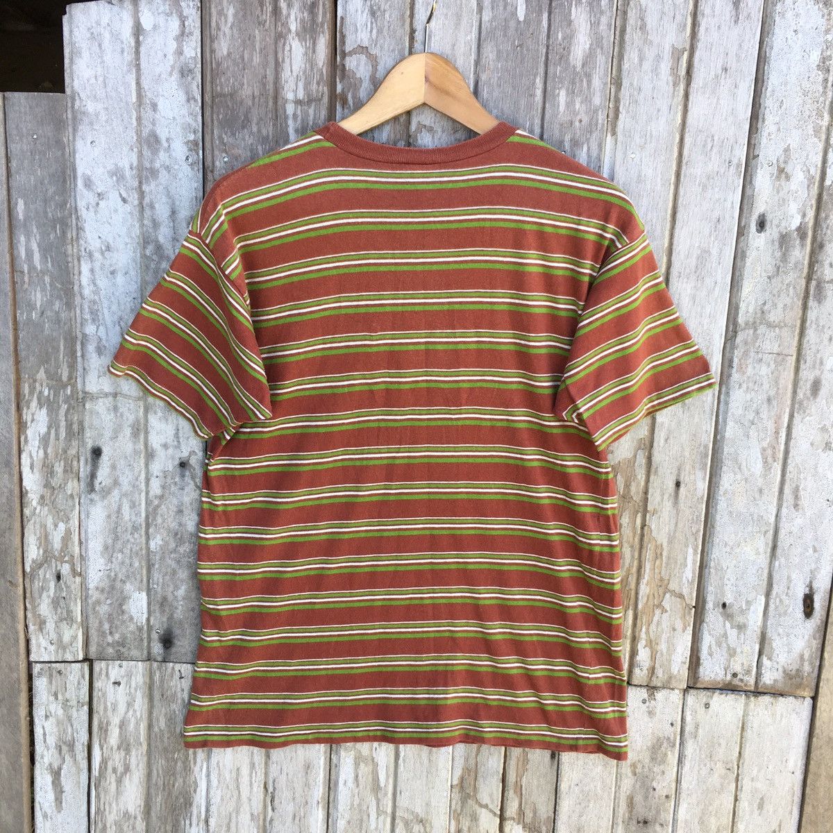 The Real McCoy's Vintage Joe McCoy Ball Park Stripe Pocket Tee Size US M / EU 48-50 / 2 - 6 Thumbnail