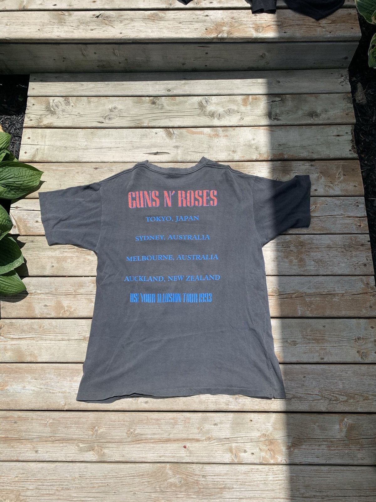 Band Tees × Guns N' Roses × Vintage JAPAN RARE GUNS N ROSES 1992 TEE Size US XL / EU 56 / 4 - 4 Thumbnail