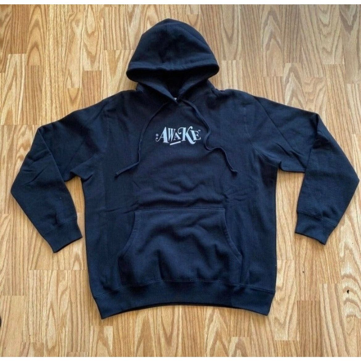 Awake NY NEW AWAKE NY EMBROIDERED BLACK HOODIE SZ LARGE L Size US L / EU 52-54 / 3 - 2 Thumbnail