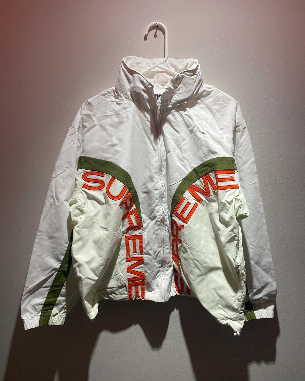 Supreme Supreme Curve Track Jacket | Grailed