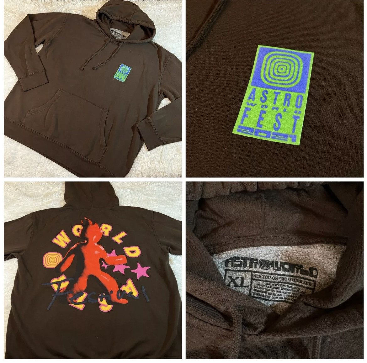 Astroworld Festival 2021 Hoodie purchases