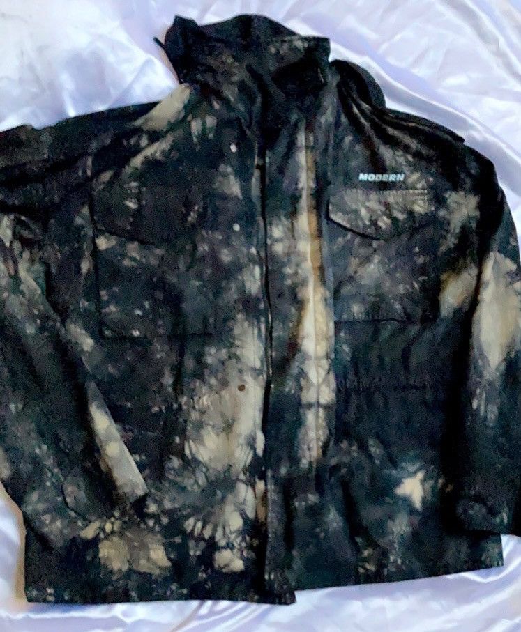Off-White New Field Tye-Dye Military Jacket Size US XL / EU 56 / 4 - 2 Thumbnail