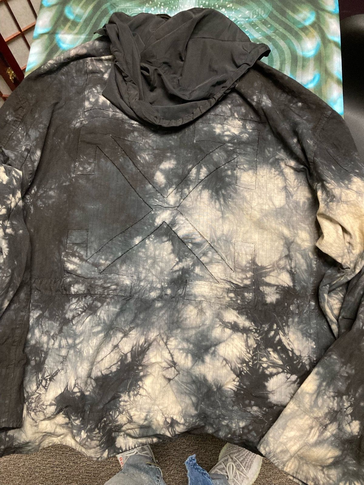 Off-White New Field Tye-Dye Military Jacket Size US XL / EU 56 / 4 - 4 Thumbnail