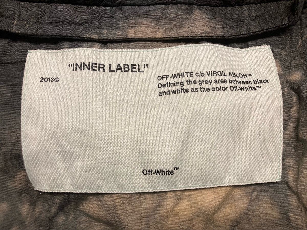 Off-White New Field Tye-Dye Military Jacket Size US XL / EU 56 / 4 - 6 Thumbnail