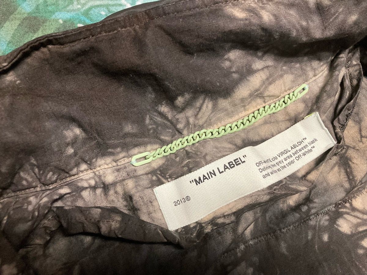 Off-White New Field Tye-Dye Military Jacket Size US XL / EU 56 / 4 - 5 Thumbnail
