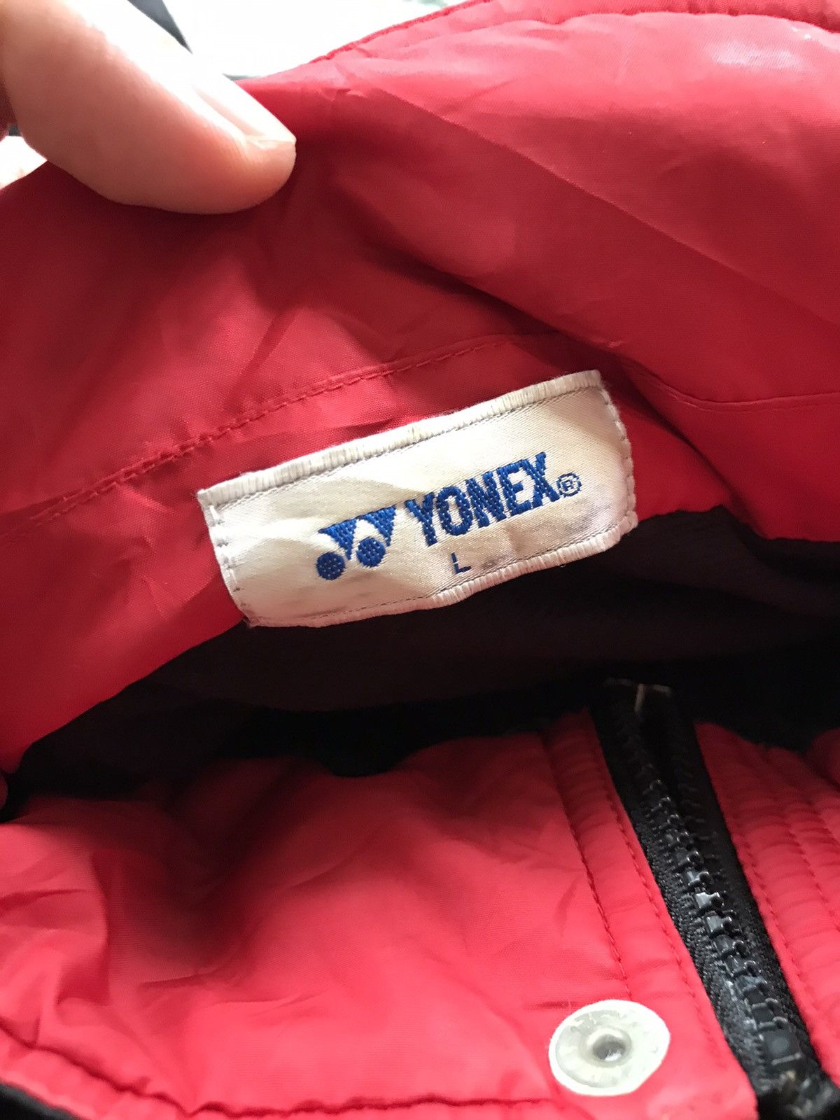 Japanese Brand × Vintage Yonex Hoodie Jacket Full Zipper Size US L / EU 52-54 / 3 - 3 Thumbnail