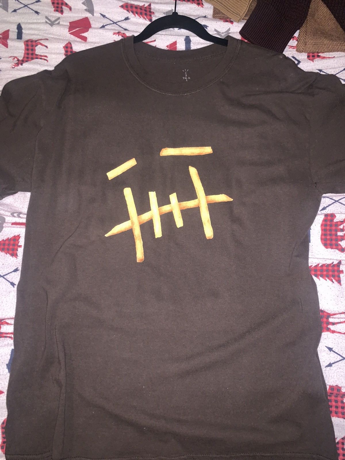 Store Travis Scott Mcdonald Fry T Shirt