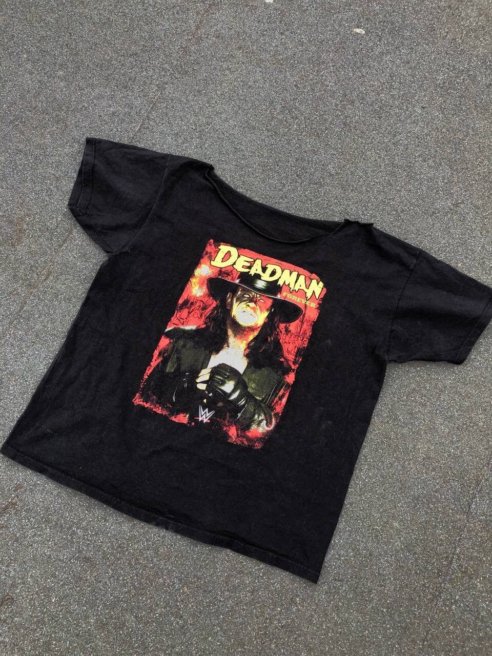 Vintage × WWE × WWF Vintage WWE Undertaker black t-shirt deadman Size US XL / EU 56 / 4 - 2 Thumbnail