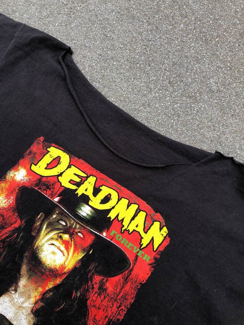Vintage × WWE × WWF Vintage WWE Undertaker black t-shirt deadman Size US XL / EU 56 / 4 - 4 Thumbnail