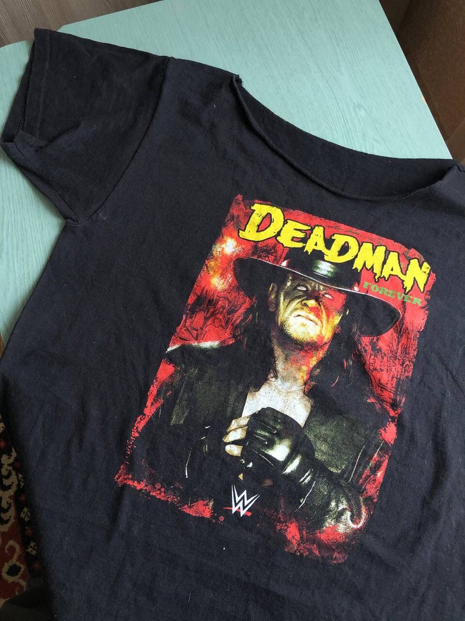 Vintage × WWE × WWF Vintage WWE Undertaker black t-shirt deadman Size US XL / EU 56 / 4 - 5 Thumbnail