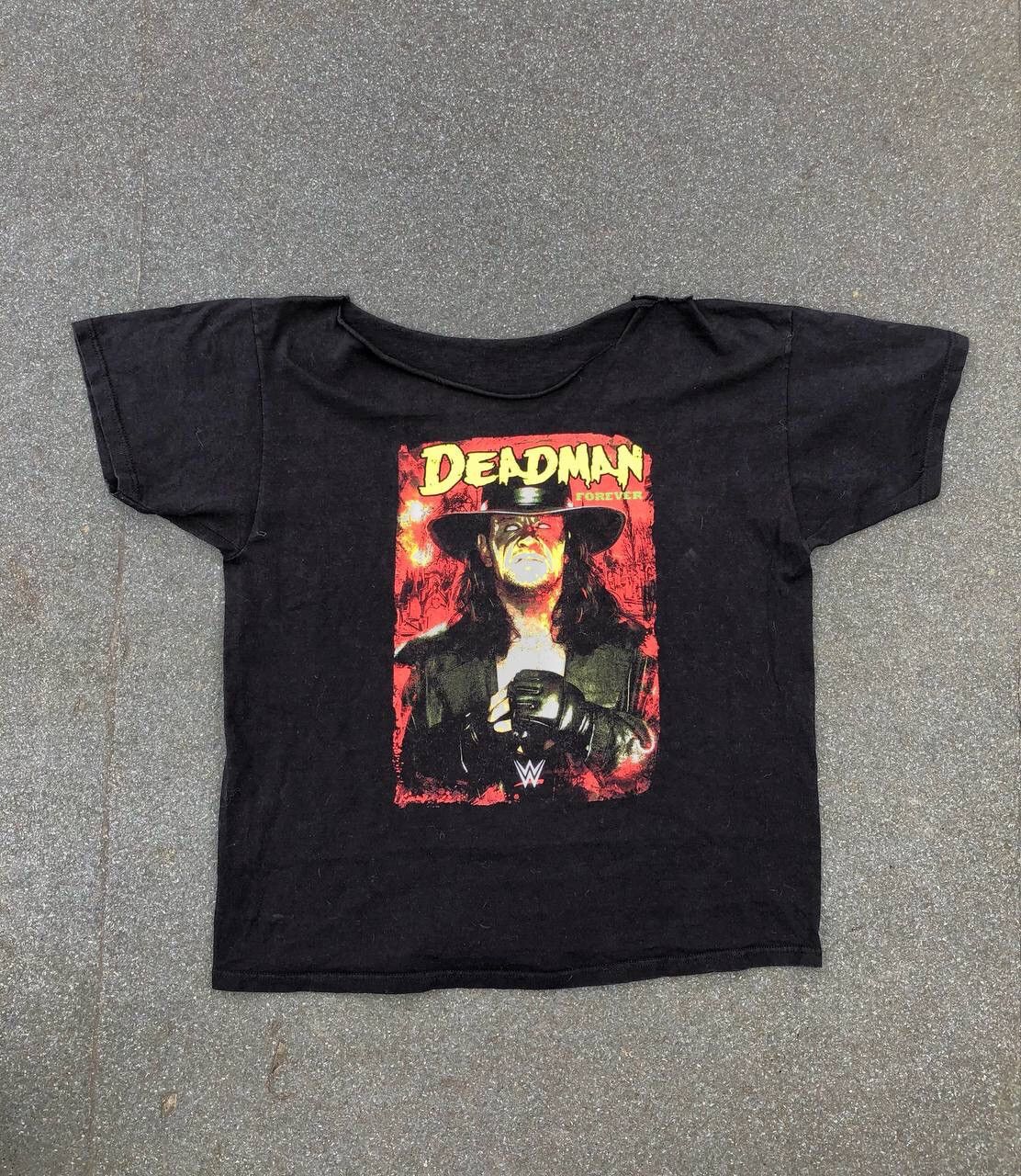 Vintage × WWE × WWF Vintage WWE Undertaker black t-shirt deadman Size US XL / EU 56 / 4 - 1 Thumbnail