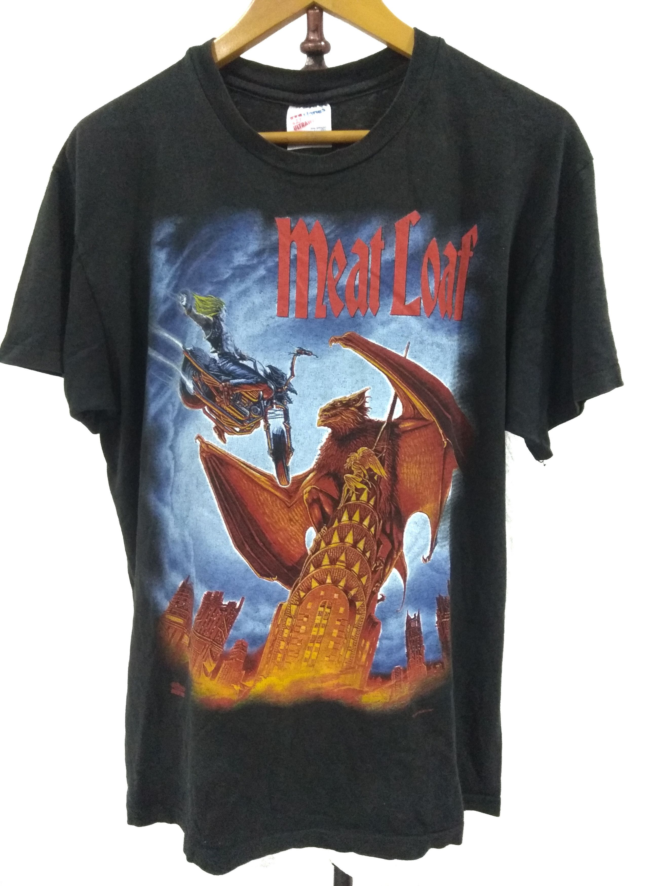 Band Tees 🔥Rare🔥Vintage Meat Loaf Tour tee L Size US L / EU 52-54 / 3 - 1 Thumbnail
