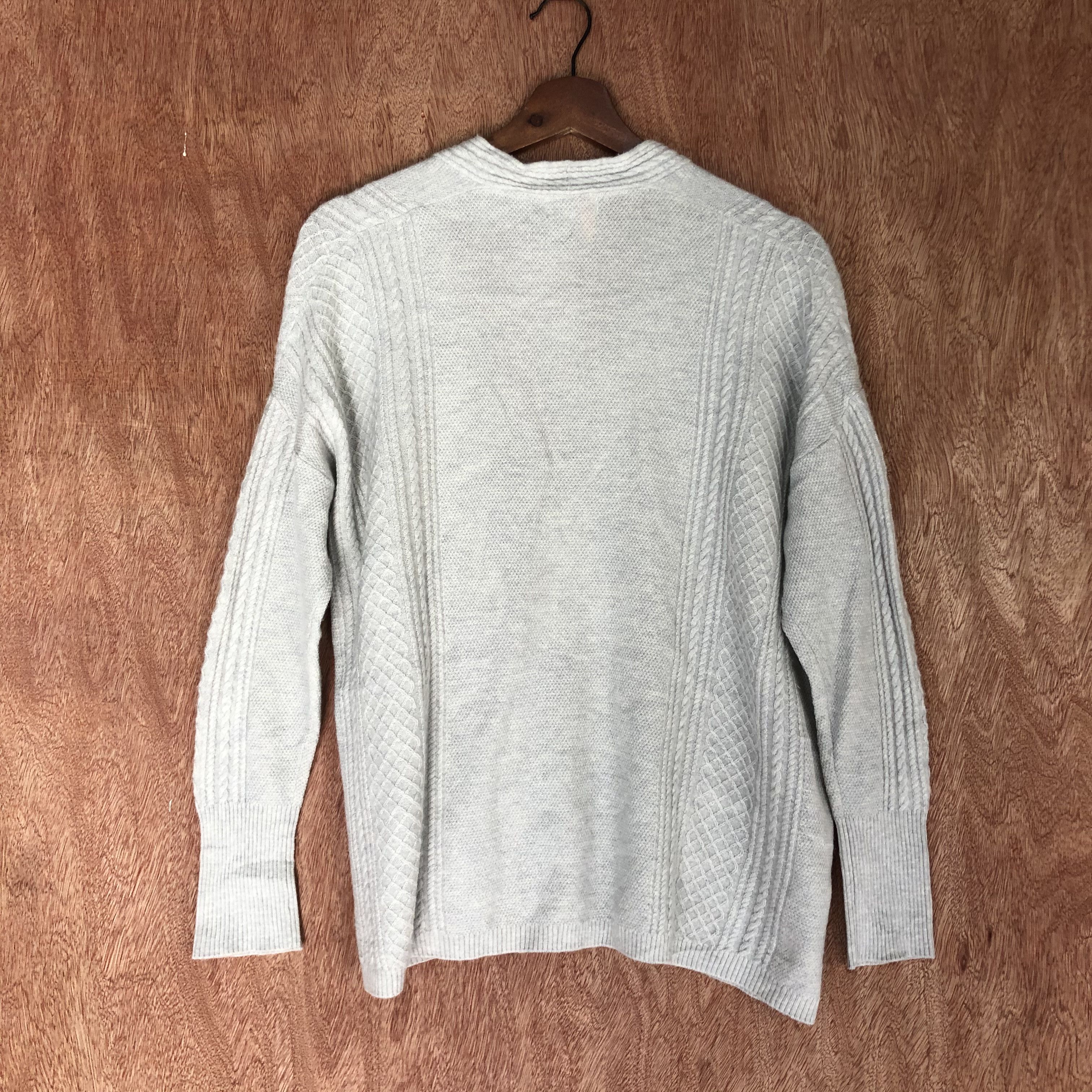 Homespun Knitwear × Japanese Brand DLL Scapa Grey japan vintage cardigan Knitwear #c441 Size S / US 4 / IT 40 - 9 Thumbnail