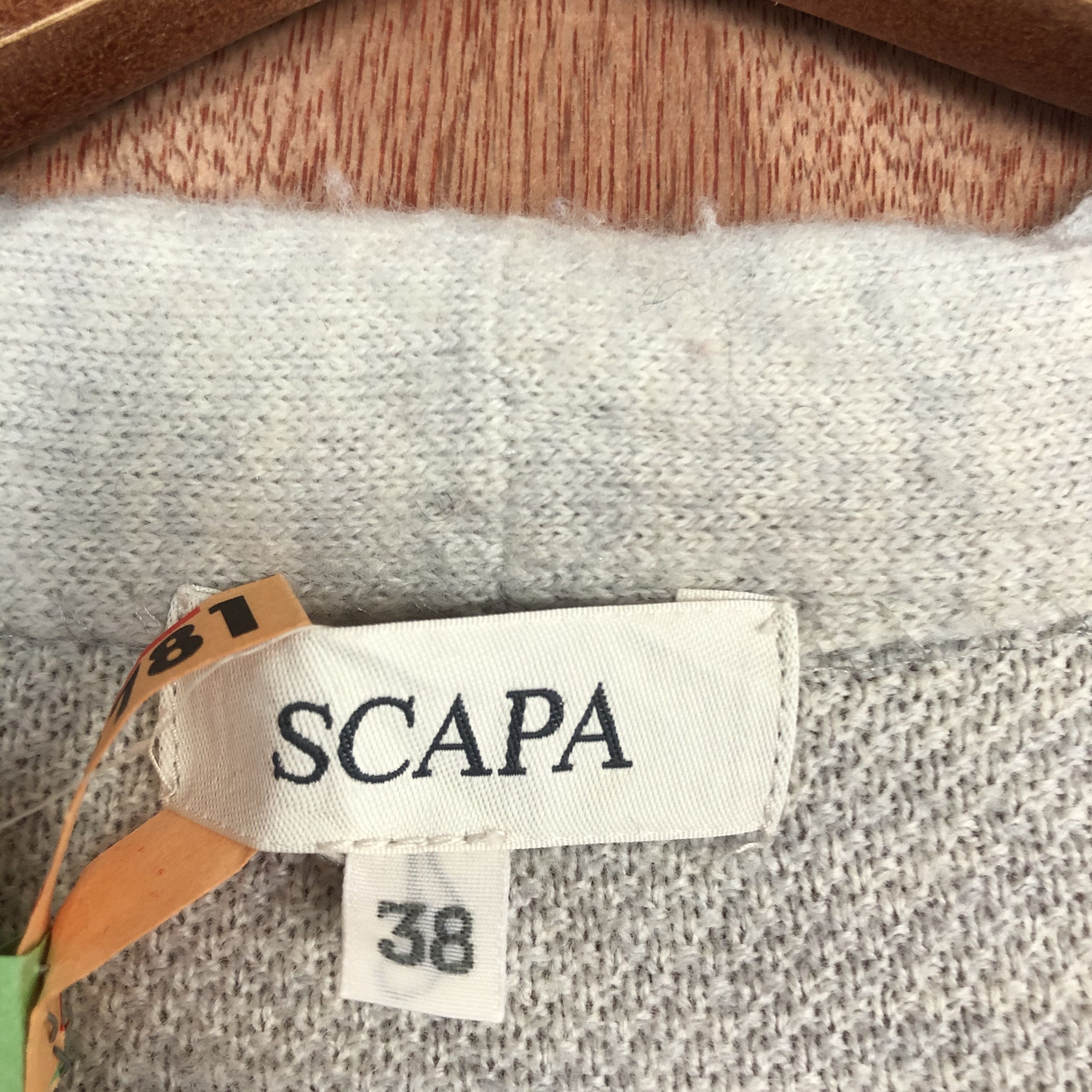 Homespun Knitwear × Japanese Brand DLL Scapa Grey japan vintage cardigan Knitwear #c441 Size S / US 4 / IT 40 - 8 Thumbnail