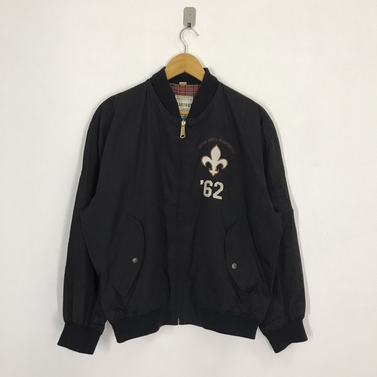 Japanese Brand Eastboy Sport inc for brothers embroidery Bomber Jacket Size US M / EU 48-50 / 2 - 4 Thumbnail