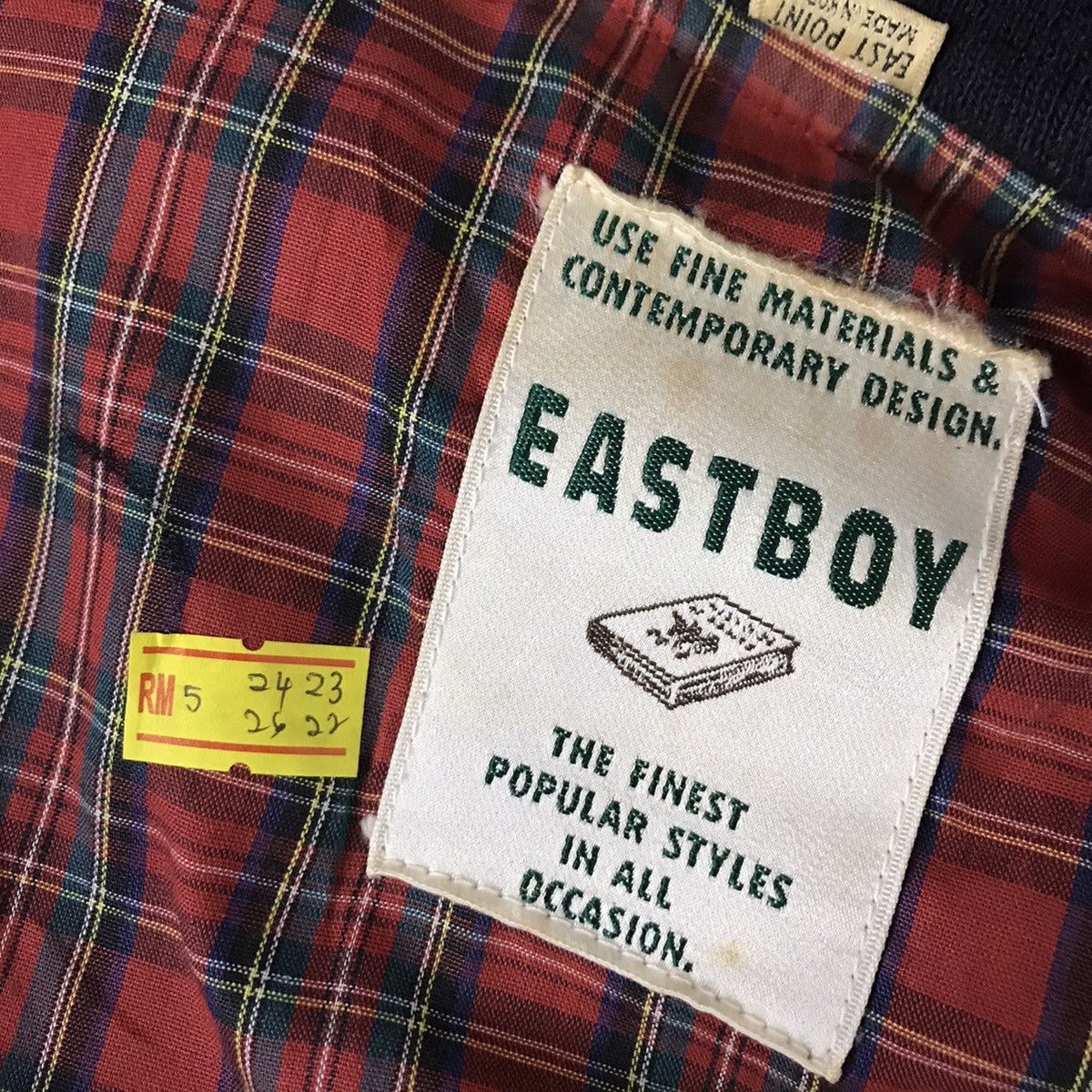 Japanese Brand Eastboy Sport inc for brothers embroidery Bomber Jacket Size US M / EU 48-50 / 2 - 13 Thumbnail