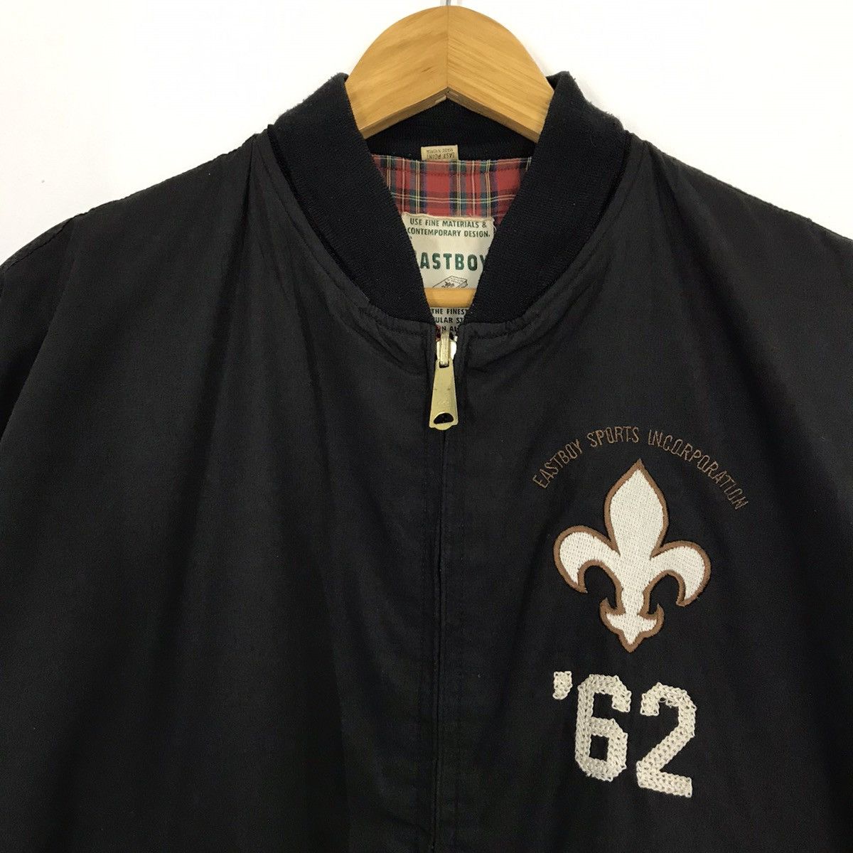 Japanese Brand Eastboy Sport inc for brothers embroidery Bomber Jacket Size US M / EU 48-50 / 2 - 5 Thumbnail