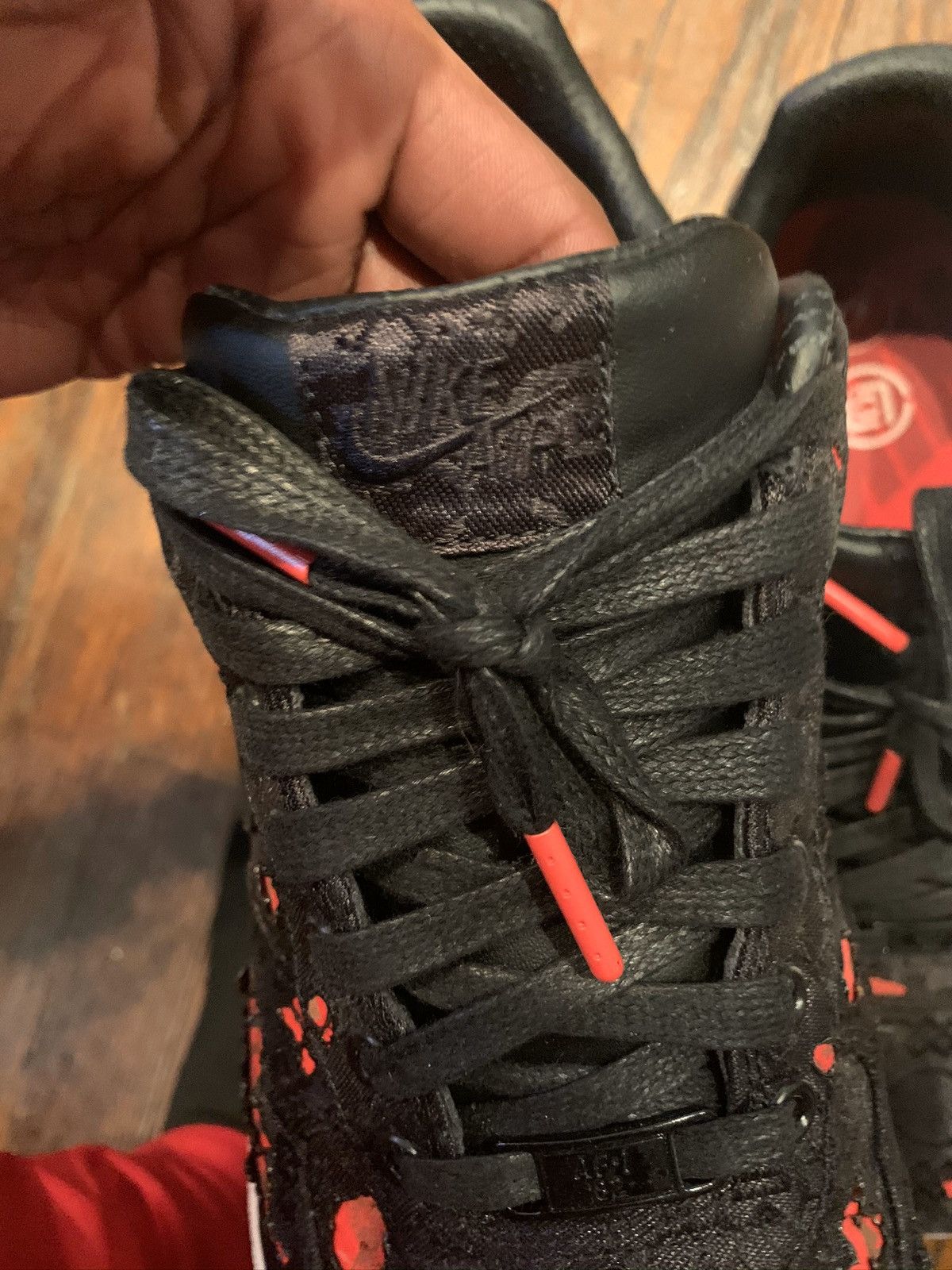CLOT Air Force 1 PRM Black Silk Low 2019 QS Japan exclusive Size US 10 / EU 43 - 2 Thumbnail