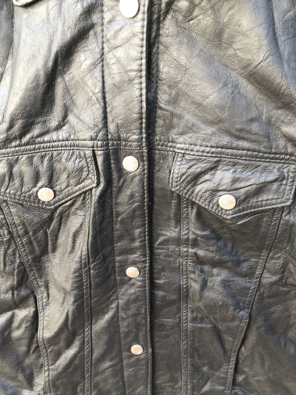 Harley Davidson ✈️🔥Harley Davidson Leather Vest🔥✈️ Size US M / EU 48-50 / 2 - 9 Thumbnail