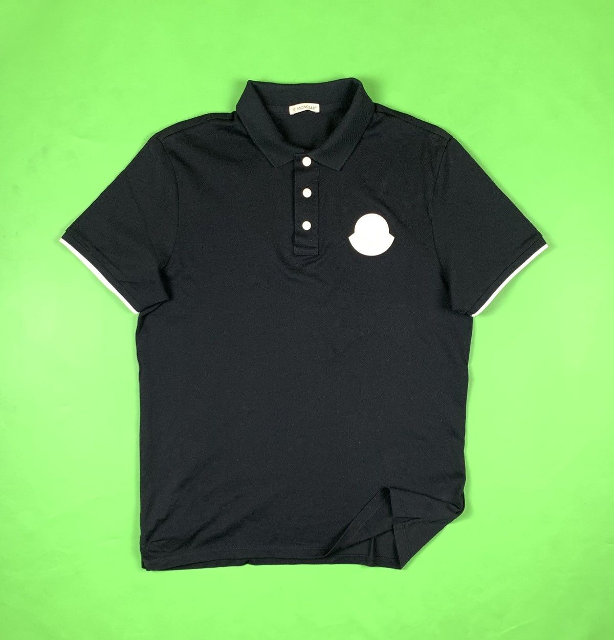 Moncler Maglia Polo Manica outlets C XL NEW WITH TAGS