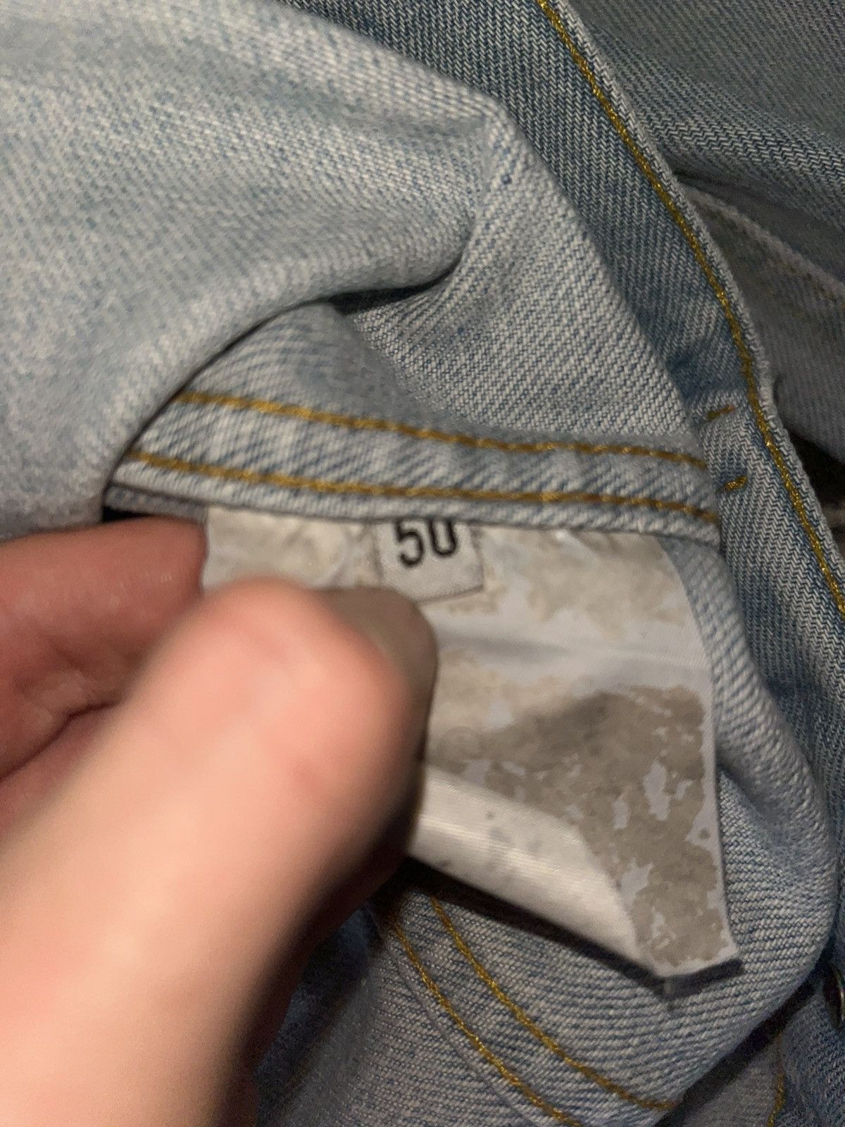 Helmut Lang Vintage Clean Broken Denim Jacket Size US M / EU 48-50 / 2 - 5 Thumbnail
