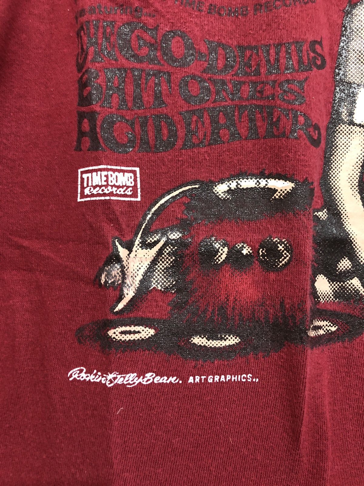 Vintage Vintage 00s Erostika Tockin Jelly Bean Art T-Shirt Size US M / EU 48-50 / 2 - 3 Thumbnail