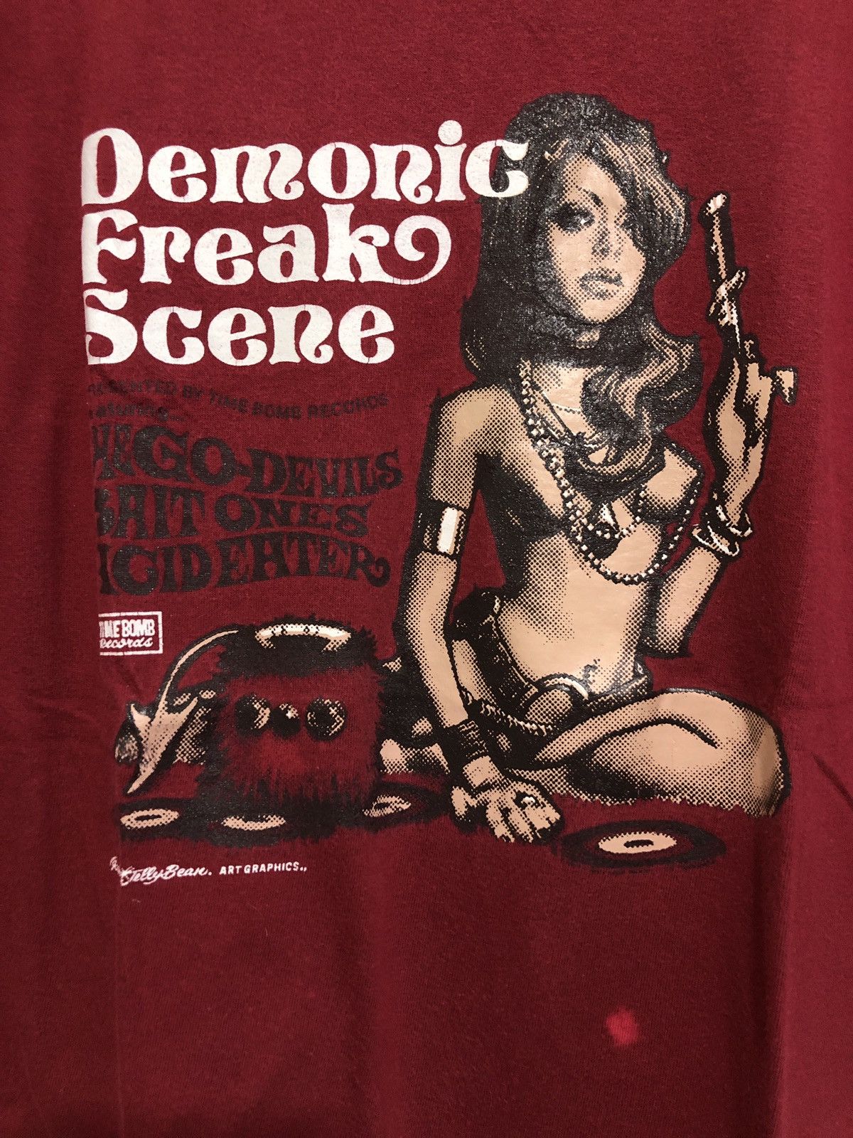 Vintage Vintage 00s Erostika Tockin Jelly Bean Art T-Shirt Size US M / EU 48-50 / 2 - 2 Thumbnail