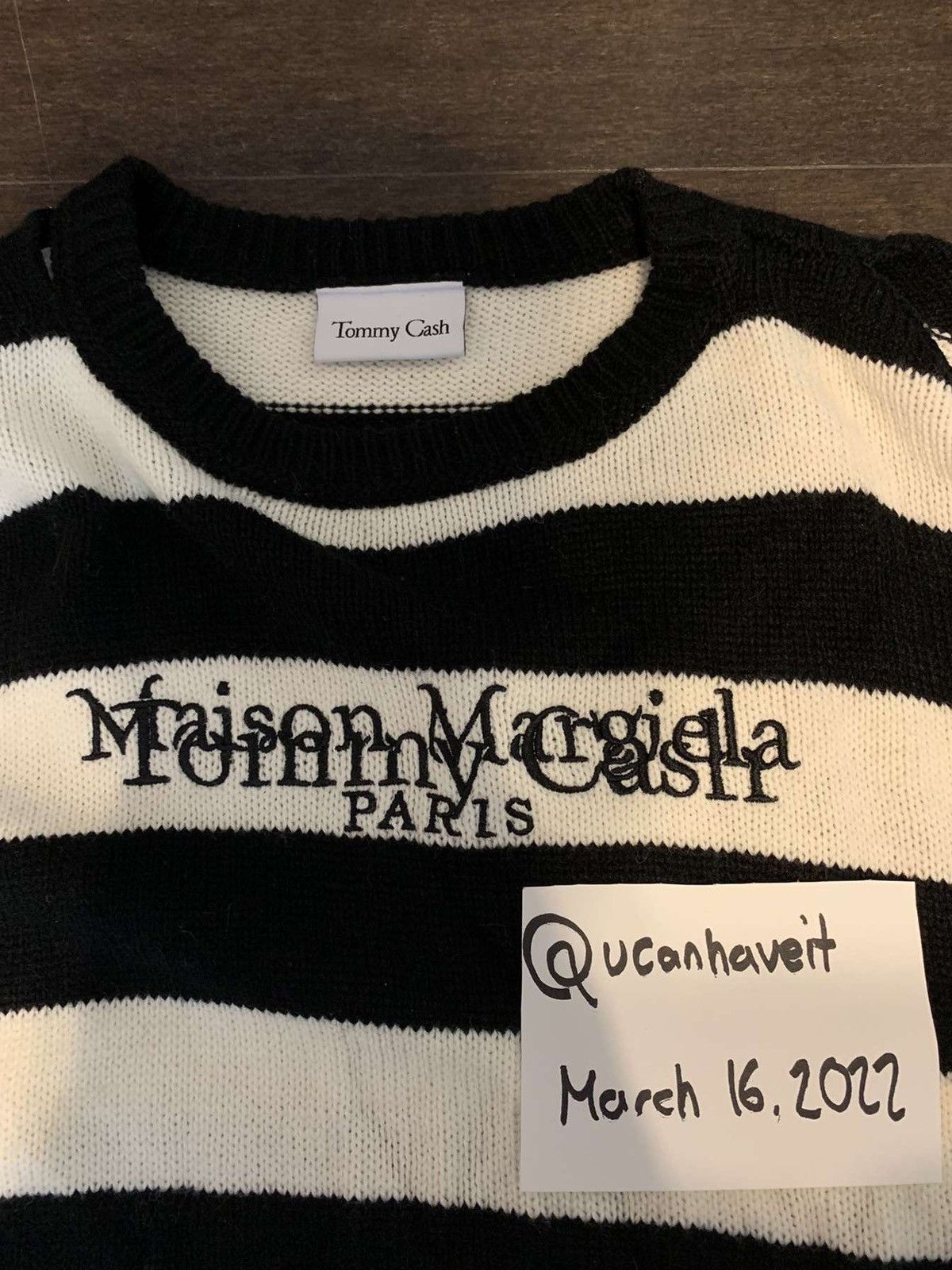 Maison Margiela x Tommy Cash Sweater – TOMMY CASH SHOP