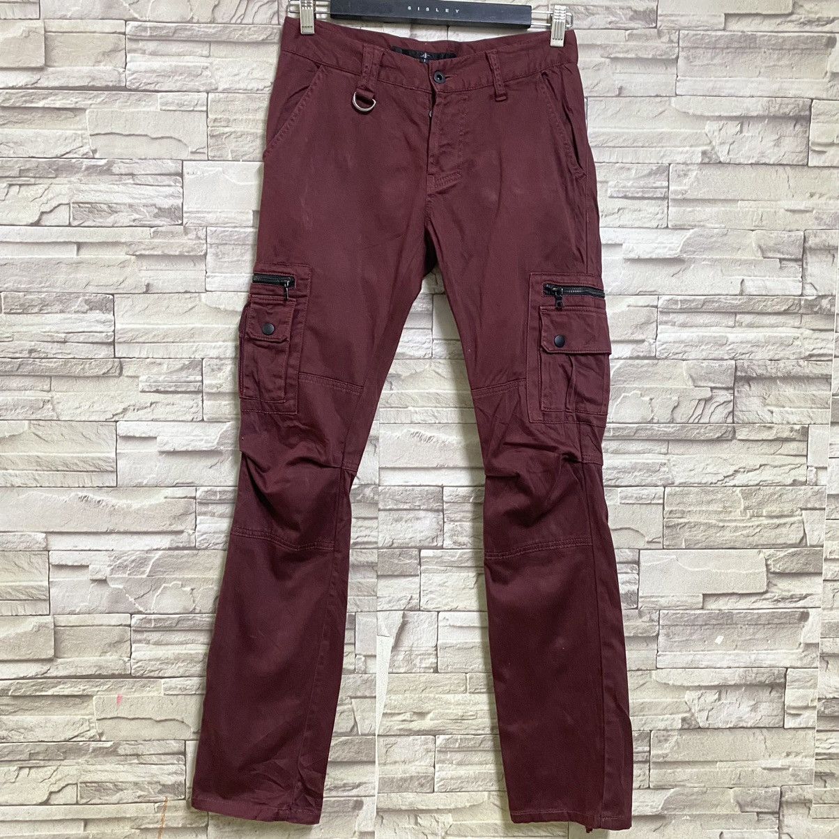 NO ID Japanese Brand No ID Cargo Pants Slim-fit Multipocket Zipper Size US 28 / EU 44 - 3 Thumbnail