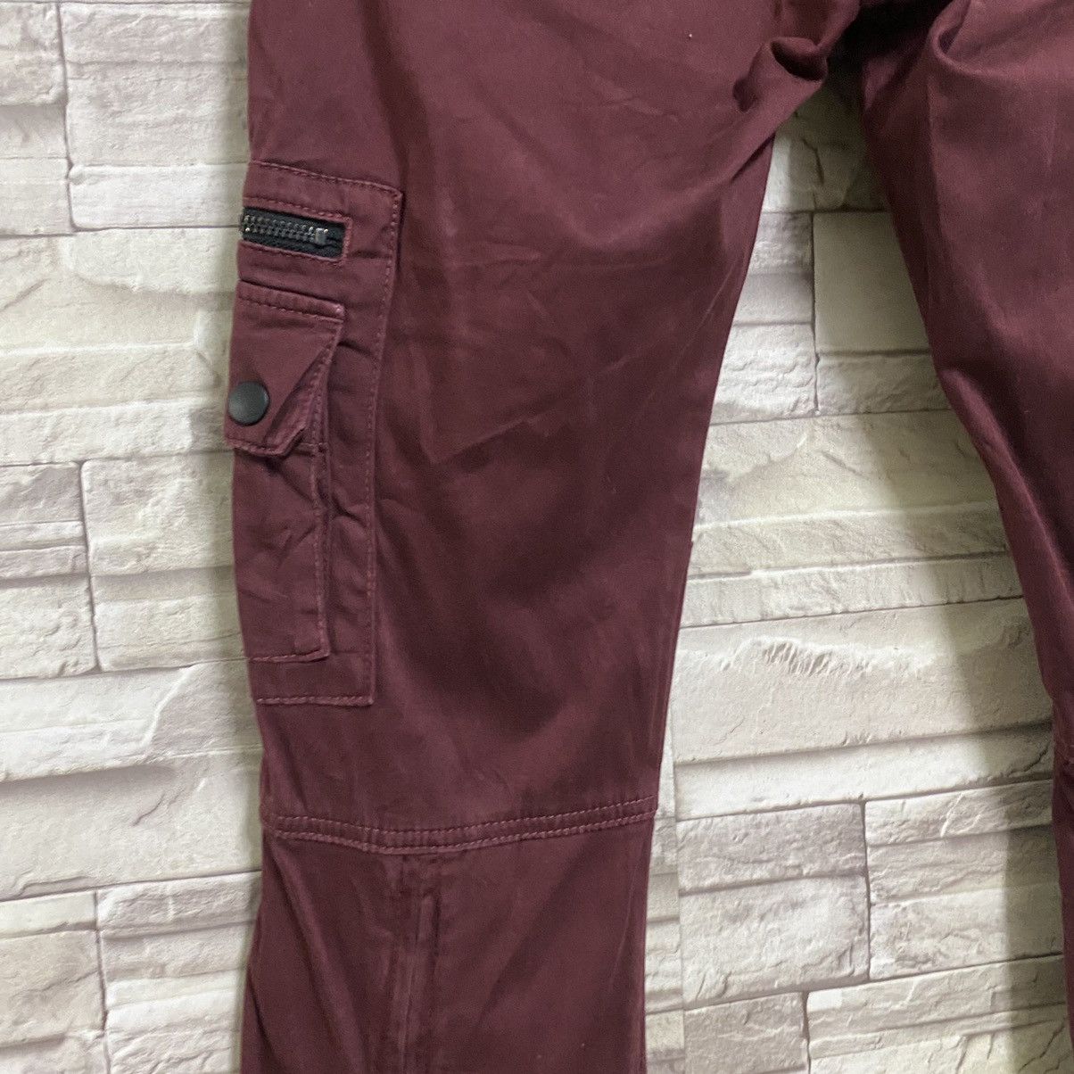 NO ID Japanese Brand No ID Cargo Pants Slim-fit Multipocket Zipper Size US 28 / EU 44 - 15 Thumbnail