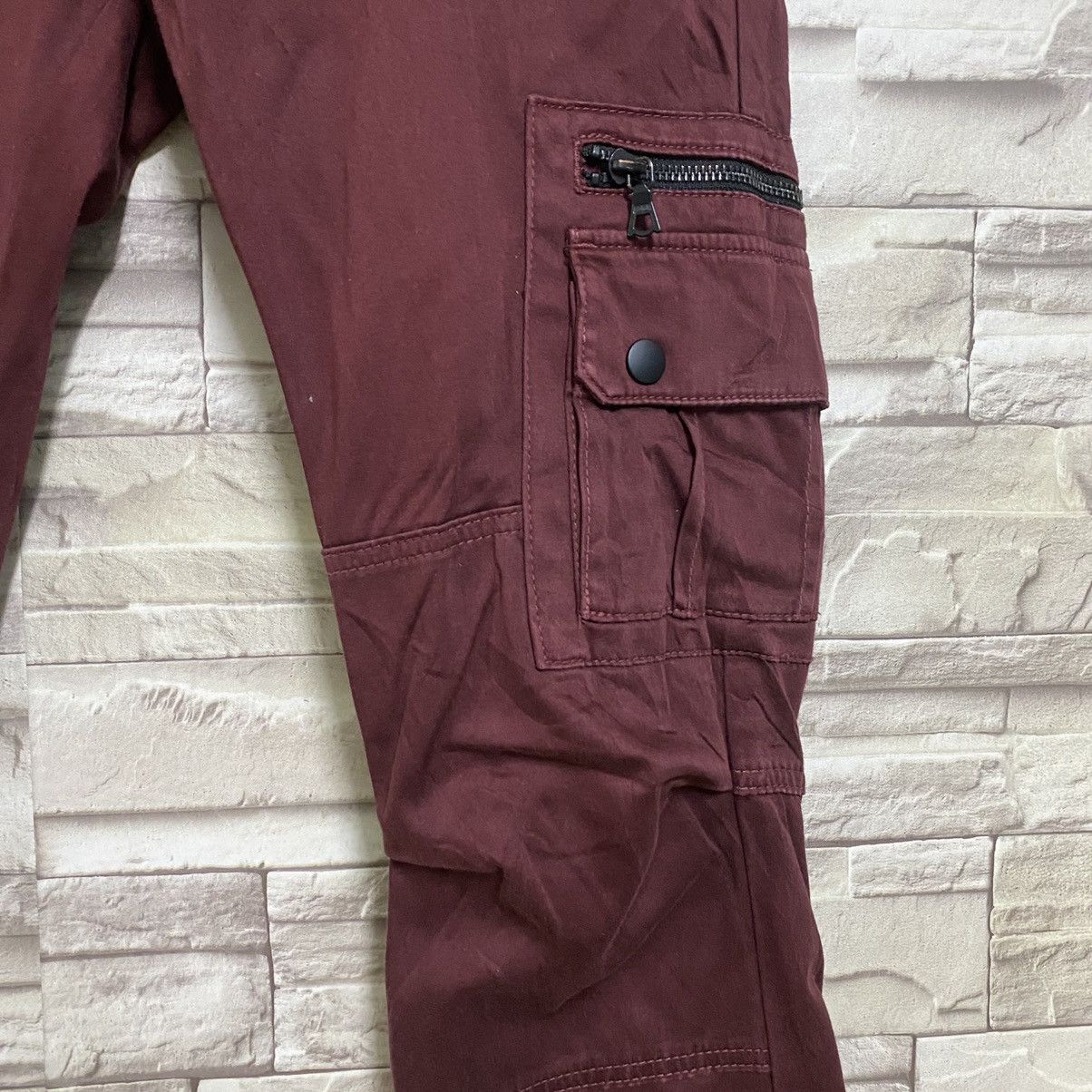NO ID Japanese Brand No ID Cargo Pants Slim-fit Multipocket Zipper Size US 28 / EU 44 - 7 Thumbnail