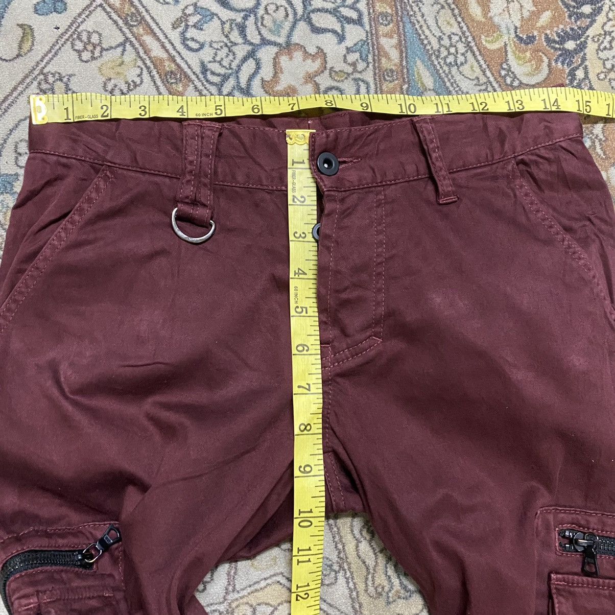 NO ID Japanese Brand No ID Cargo Pants Slim-fit Multipocket Zipper Size US 28 / EU 44 - 22 Thumbnail