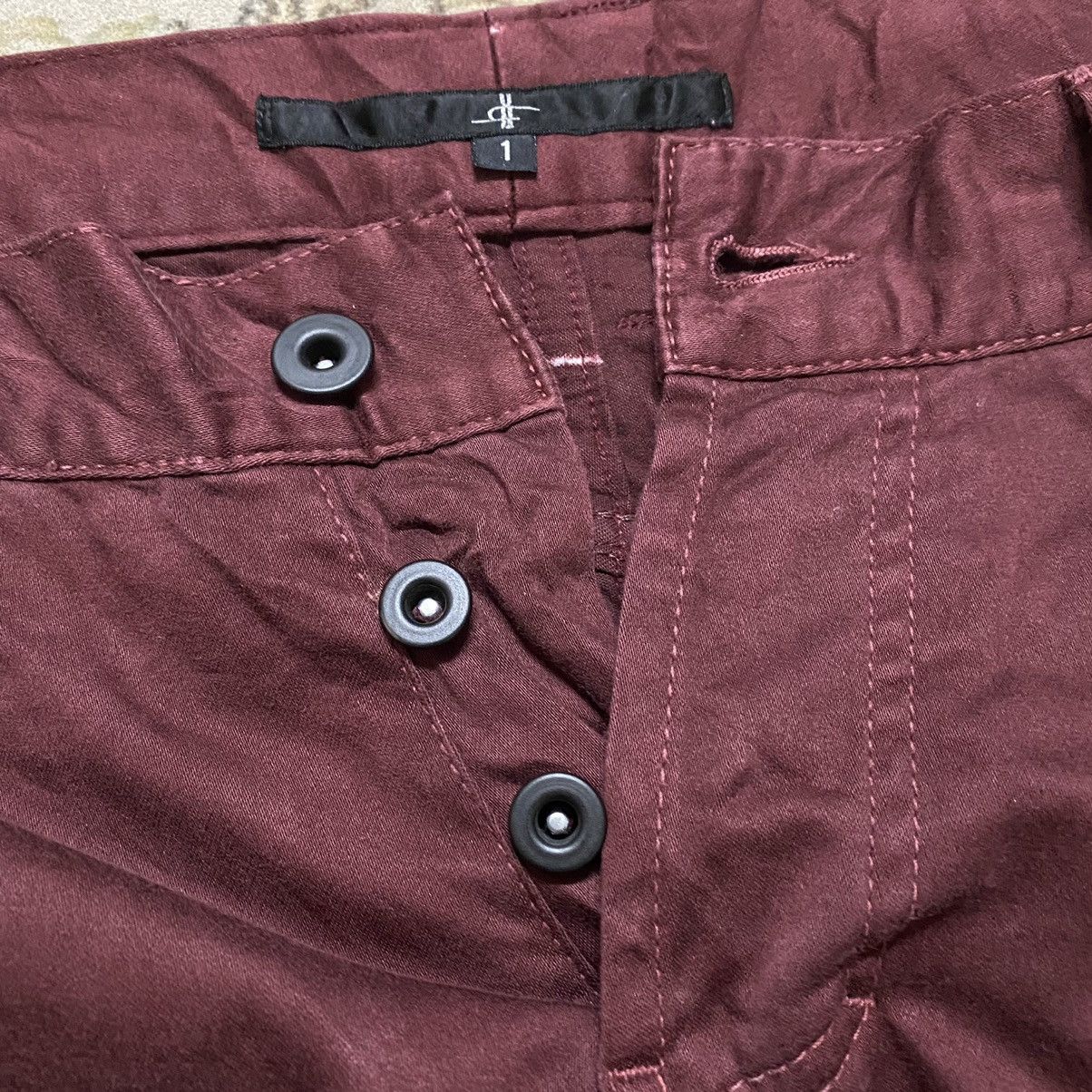 NO ID Japanese Brand No ID Cargo Pants Slim-fit Multipocket Zipper Size US 28 / EU 44 - 21 Thumbnail