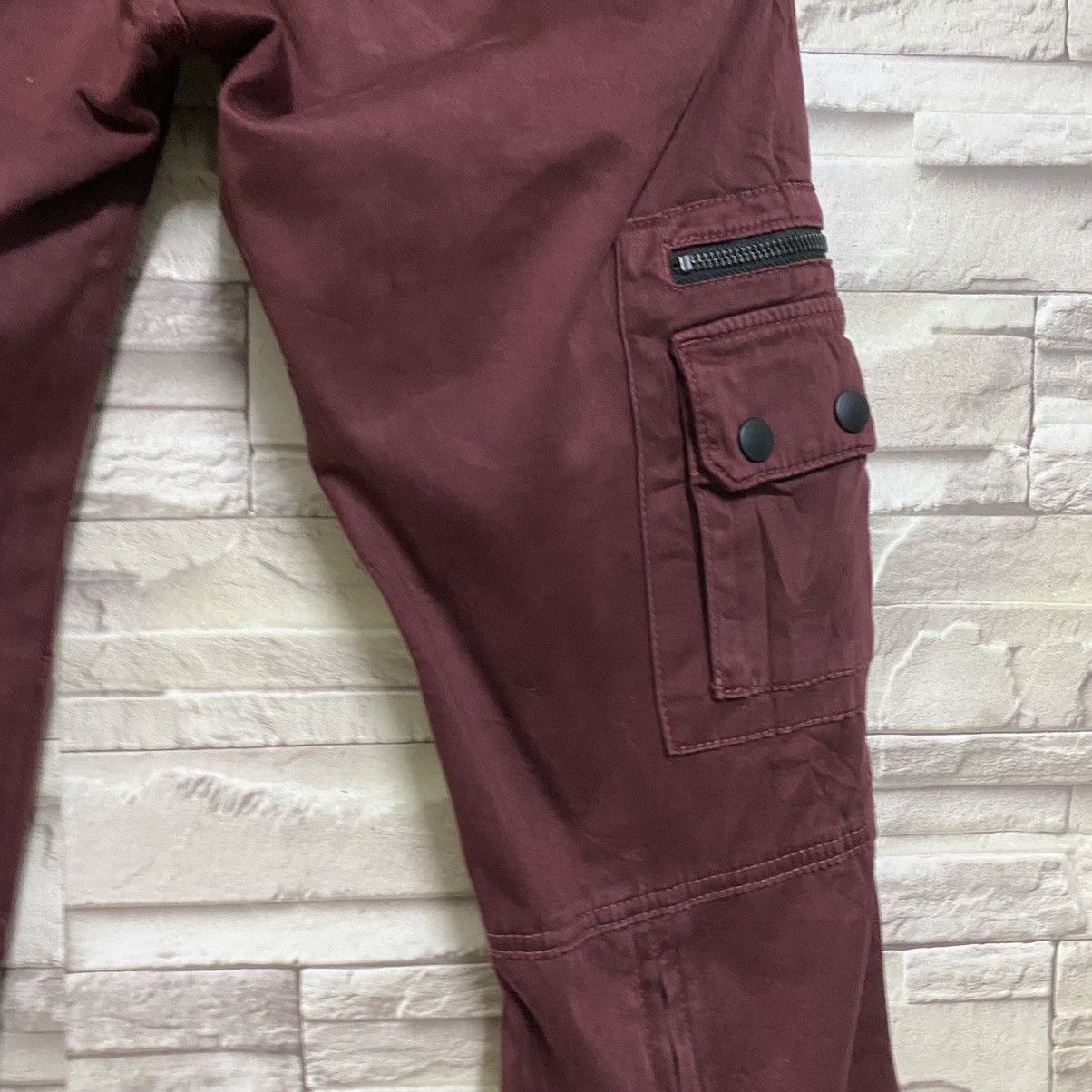 NO ID Japanese Brand No ID Cargo Pants Slim-fit Multipocket Zipper Size US 28 / EU 44 - 16 Thumbnail