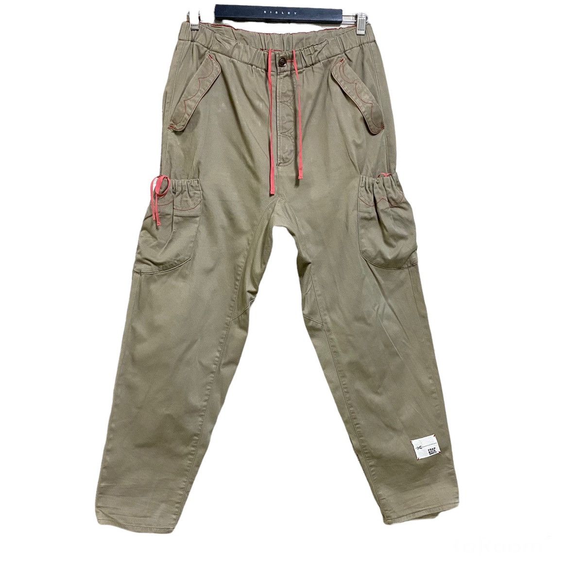 Frapbois Japanese Frapbois Cargo Pants Drawstring Half Size US 32 / EU 48 - 1 Thumbnail