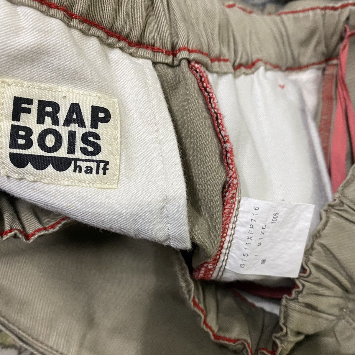 Frapbois Japanese Frapbois Cargo Pants Drawstring Half Size US 32 / EU 48 - 13 Thumbnail