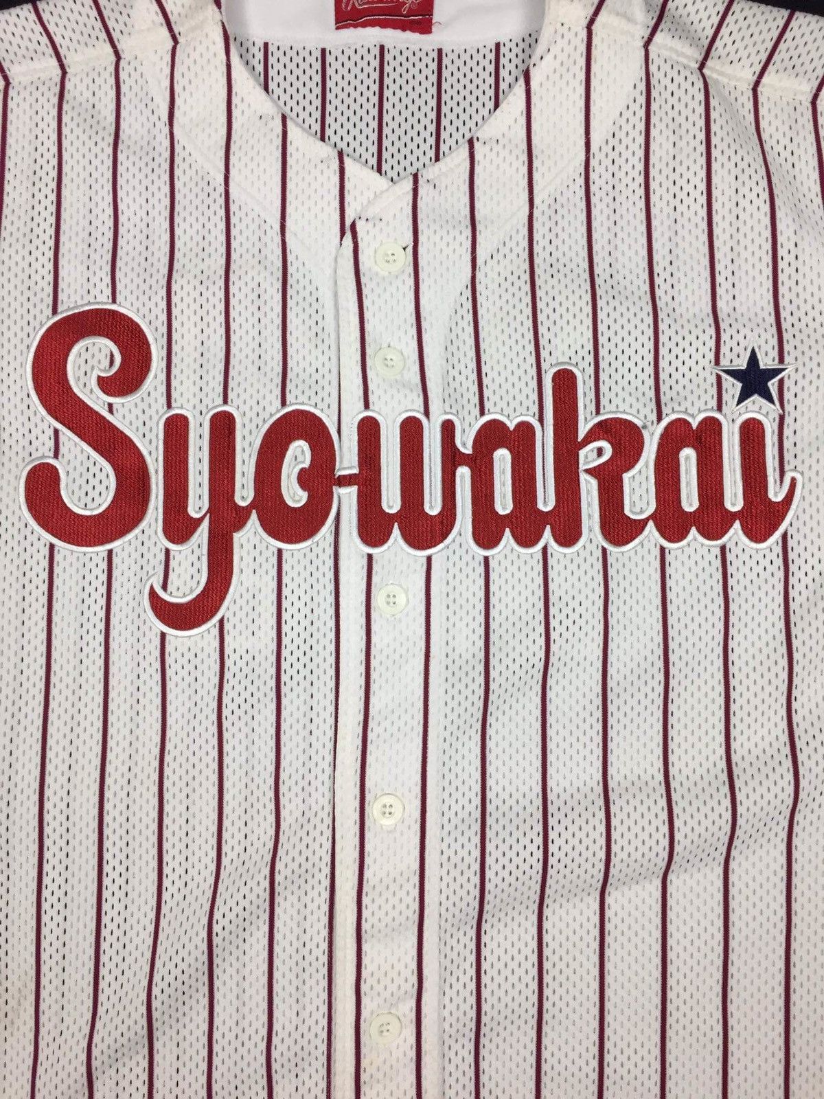 Japanese Brand Vintage Rawlings Baseball Jersey Size US XL / EU 56 / 4 - 2 Thumbnail