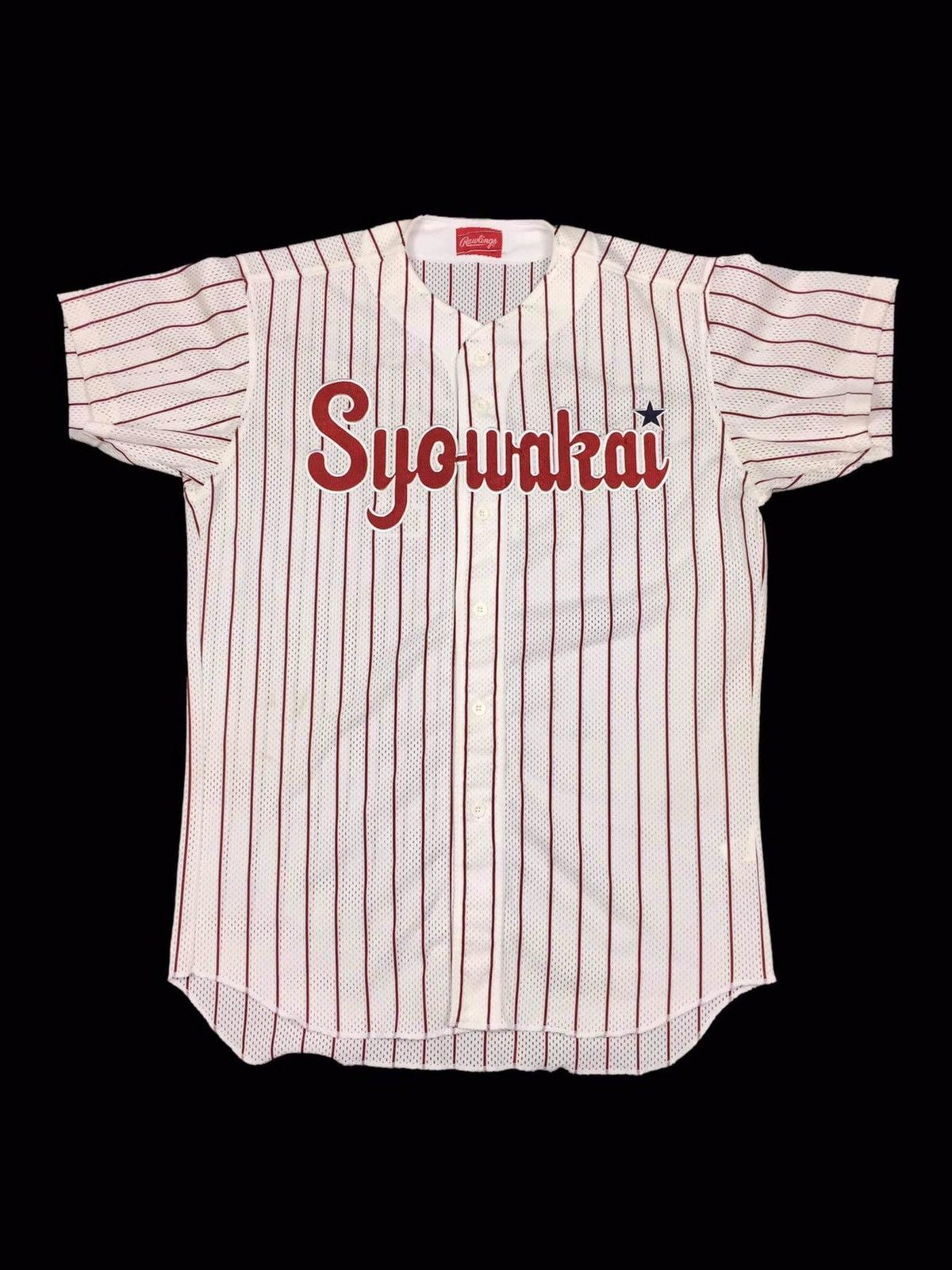 Japanese Brand Vintage Rawlings Baseball Jersey Size US XL / EU 56 / 4 - 1 Thumbnail
