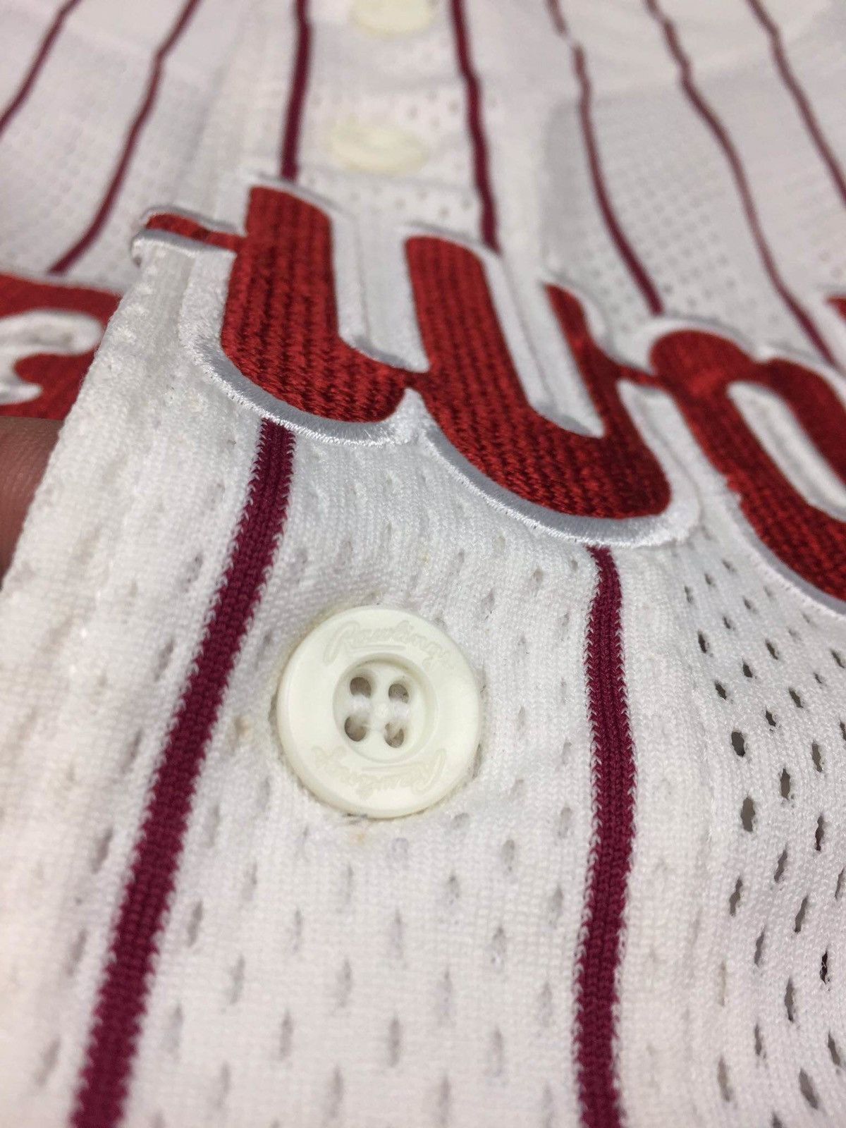 Japanese Brand Vintage Rawlings Baseball Jersey Size US XL / EU 56 / 4 - 4 Thumbnail