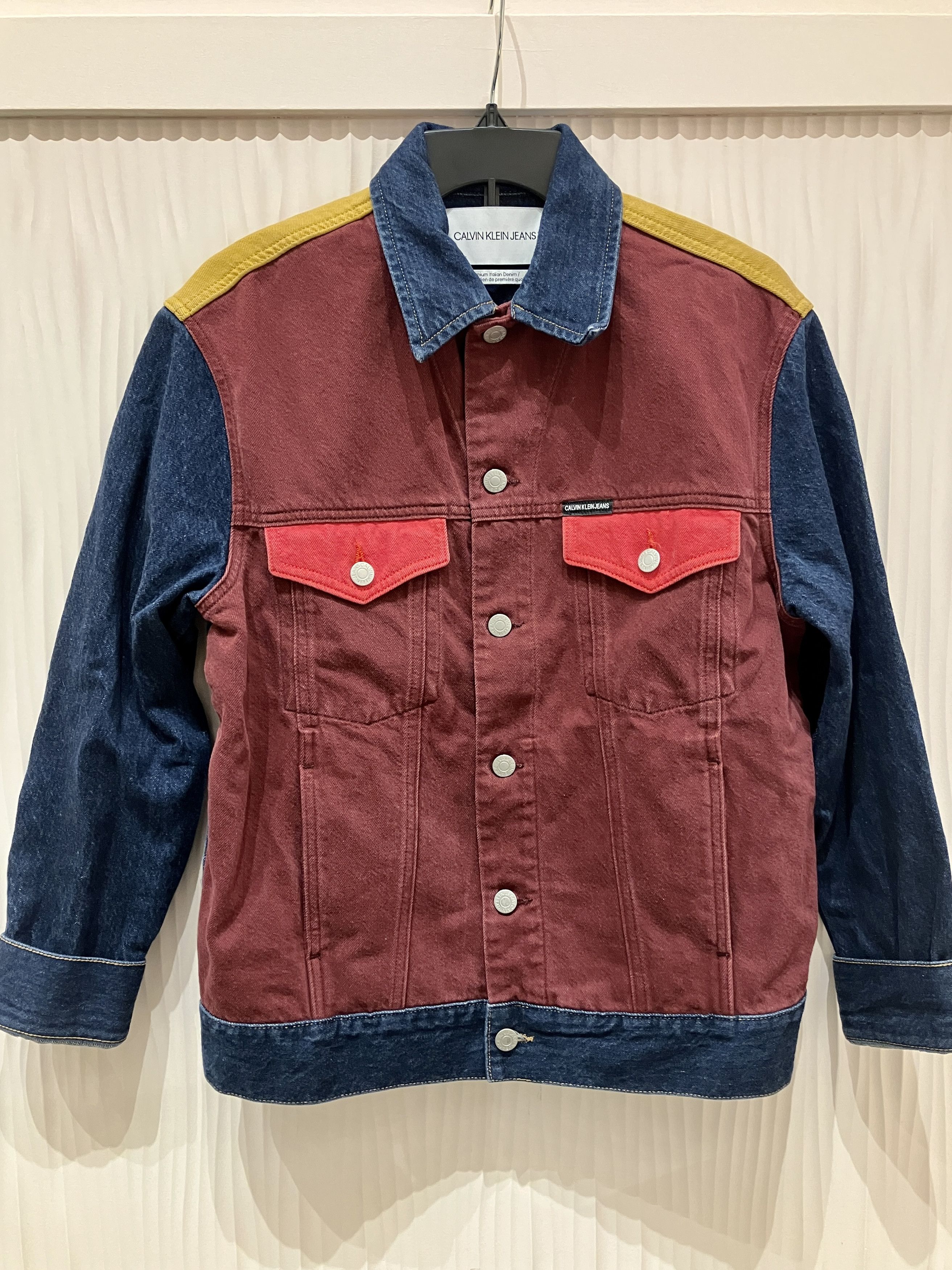 Calvin Klein Calvin Klein Jeans Color Block Denim Jacket Grailed